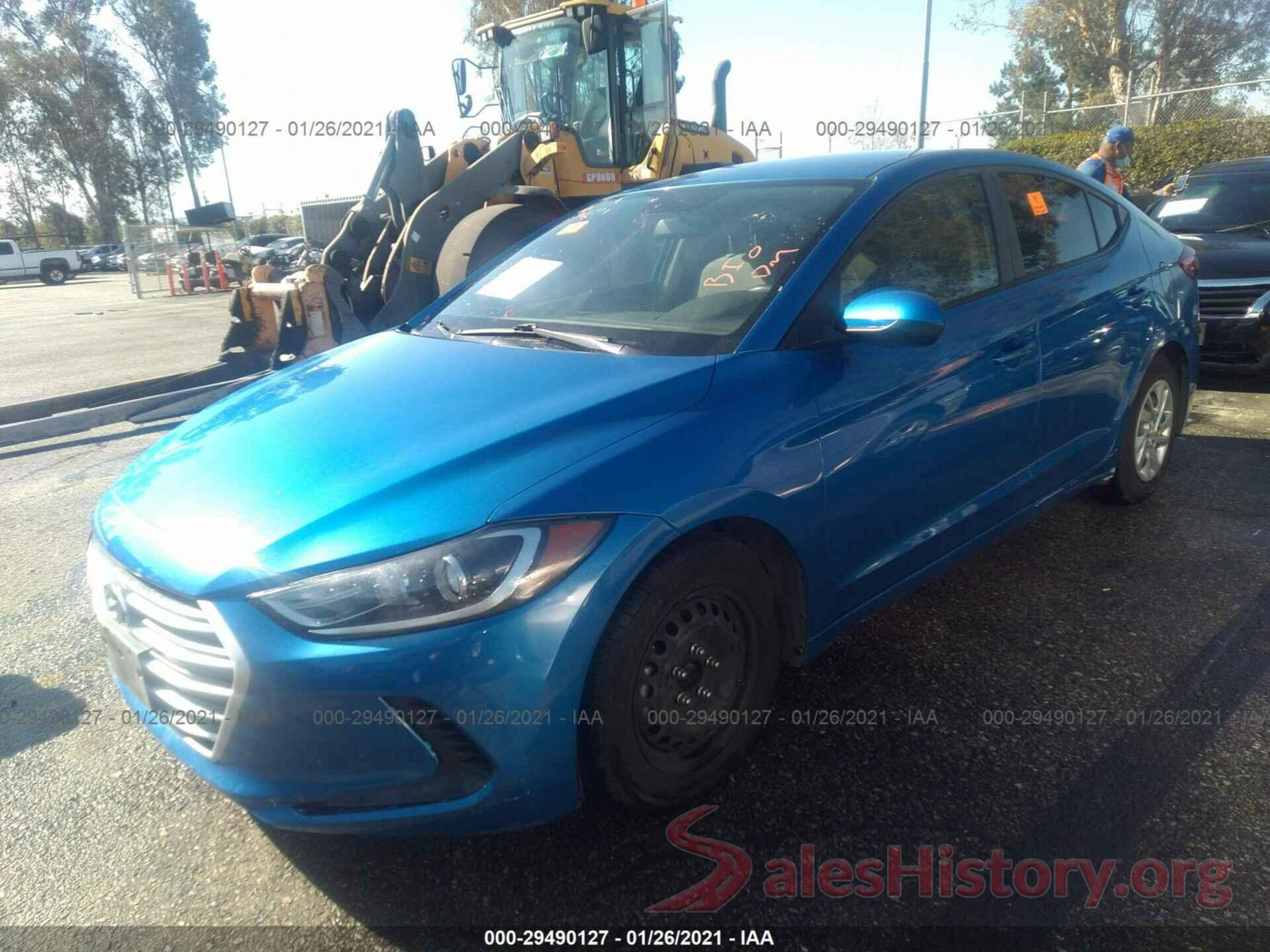 KMHD74LF8HU349993 2017 HYUNDAI ELANTRA