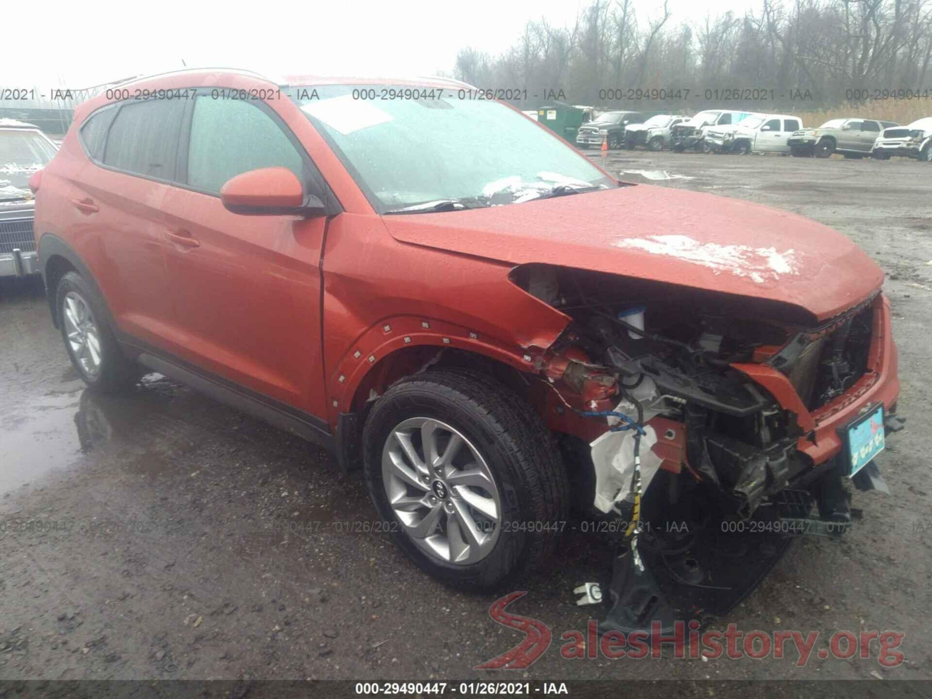 KM8J3CA40GU227377 2016 HYUNDAI TUCSON