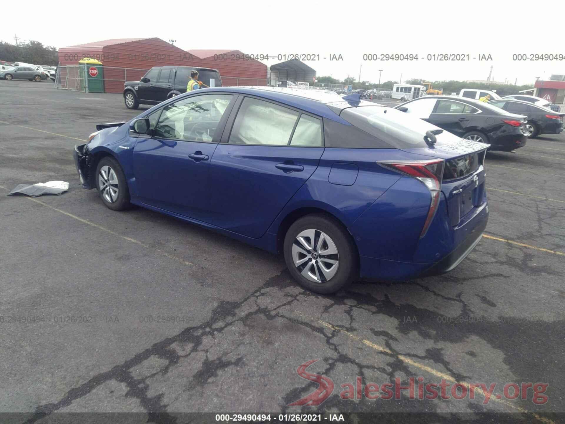 JTDKBRFUXJ3593223 2018 TOYOTA PRIUS