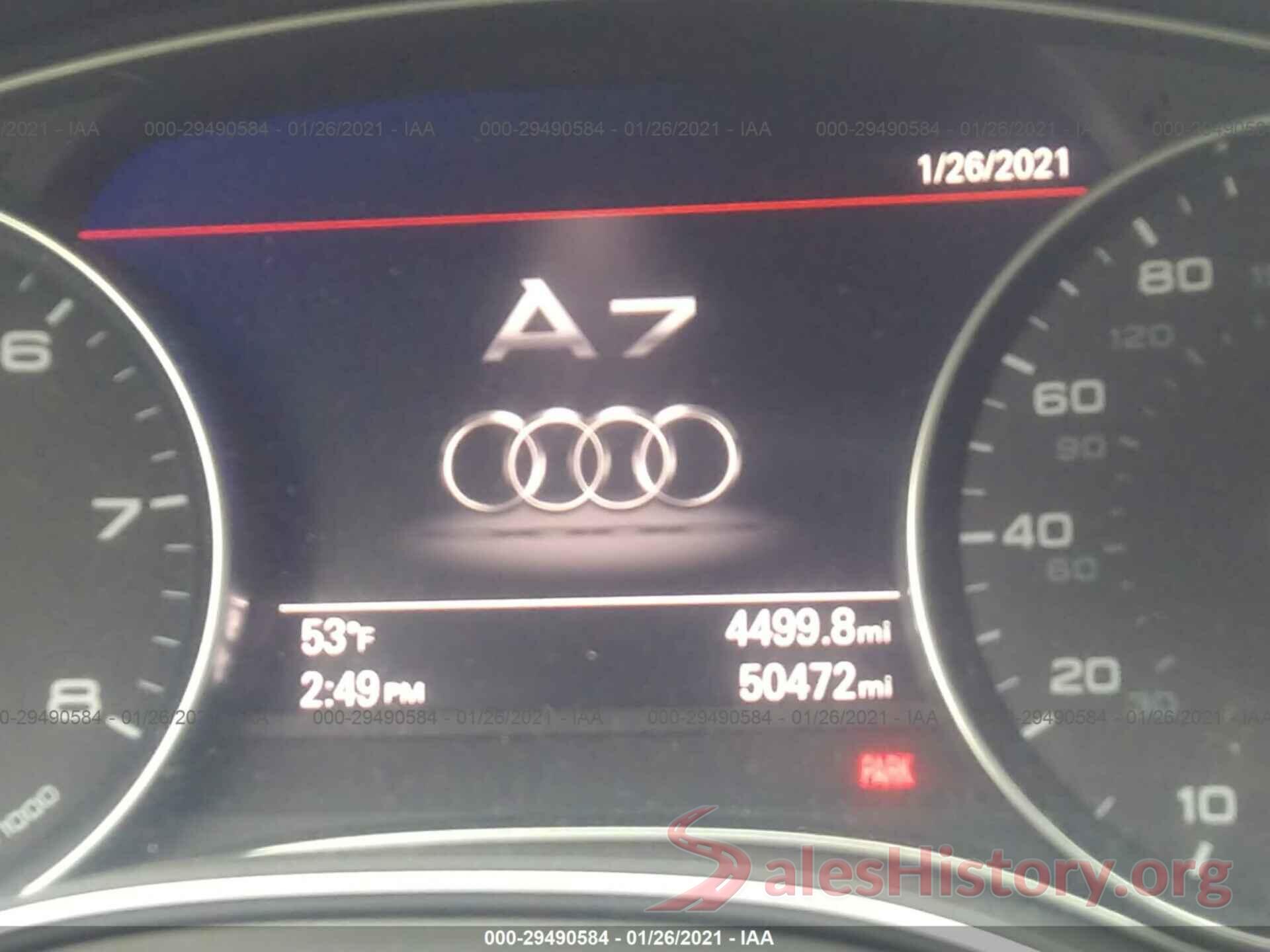 WAUWGAFC5GN165940 2016 AUDI A7