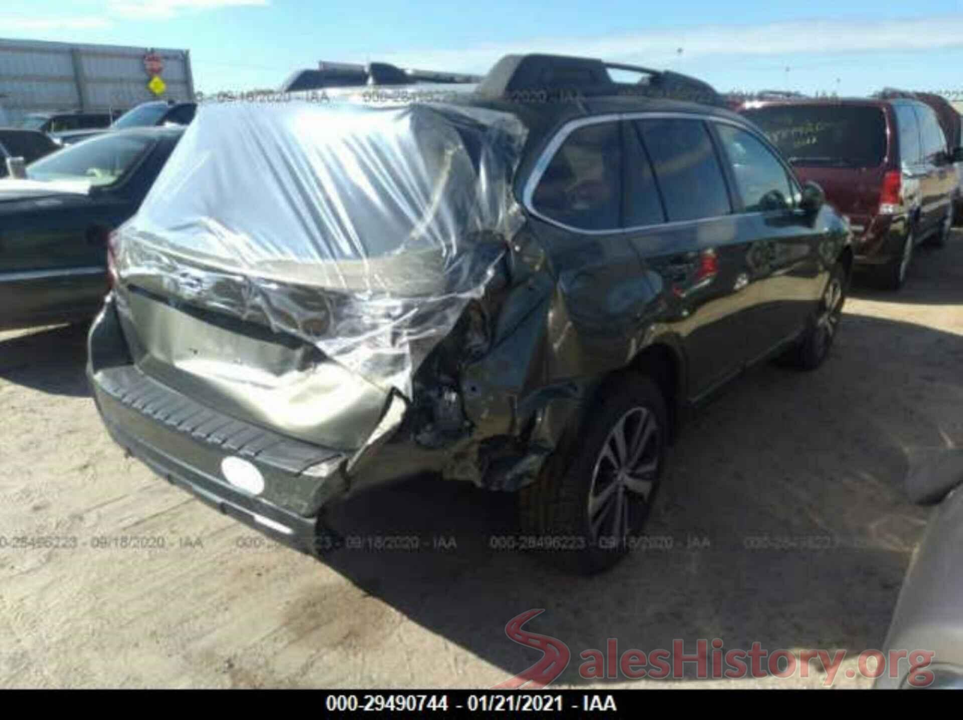 4S4BSANC4J3344583 2018 SUBARU OUTBACK