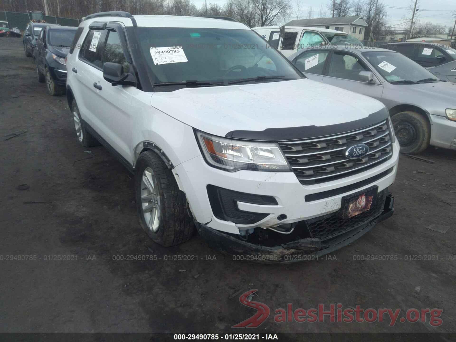 1FM5K8B89HGA01244 2017 FORD EXPLORER