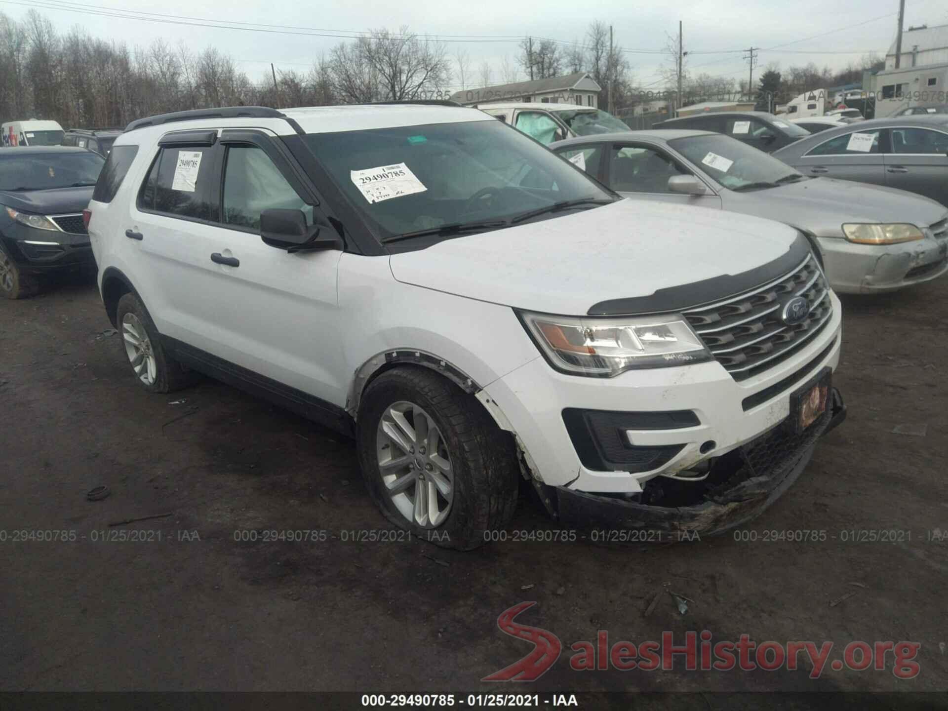 1FM5K8B89HGA01244 2017 FORD EXPLORER