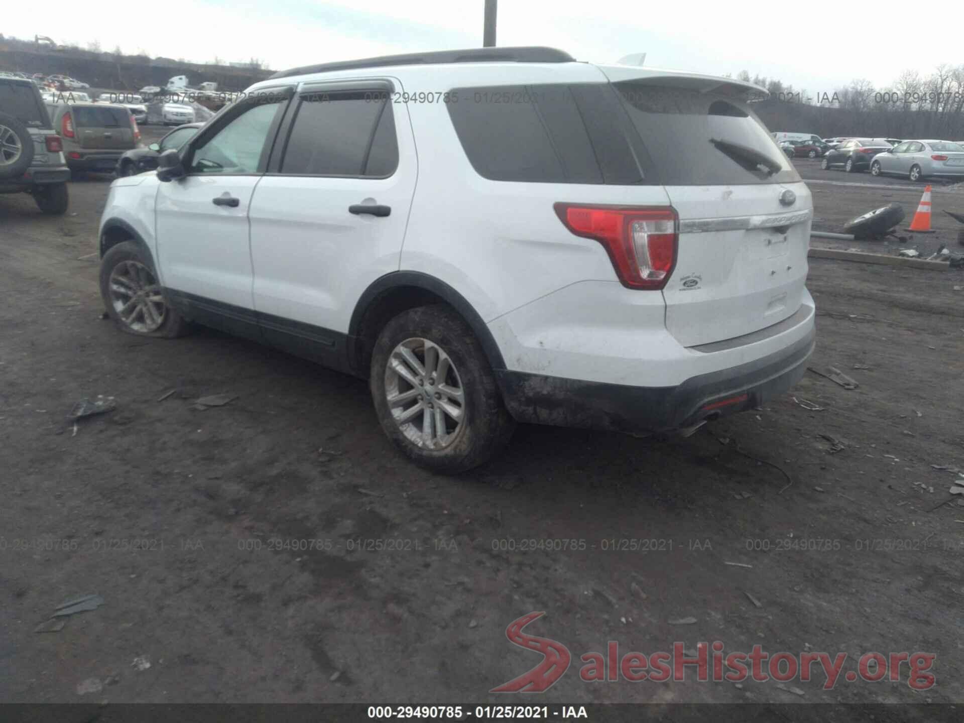 1FM5K8B89HGA01244 2017 FORD EXPLORER