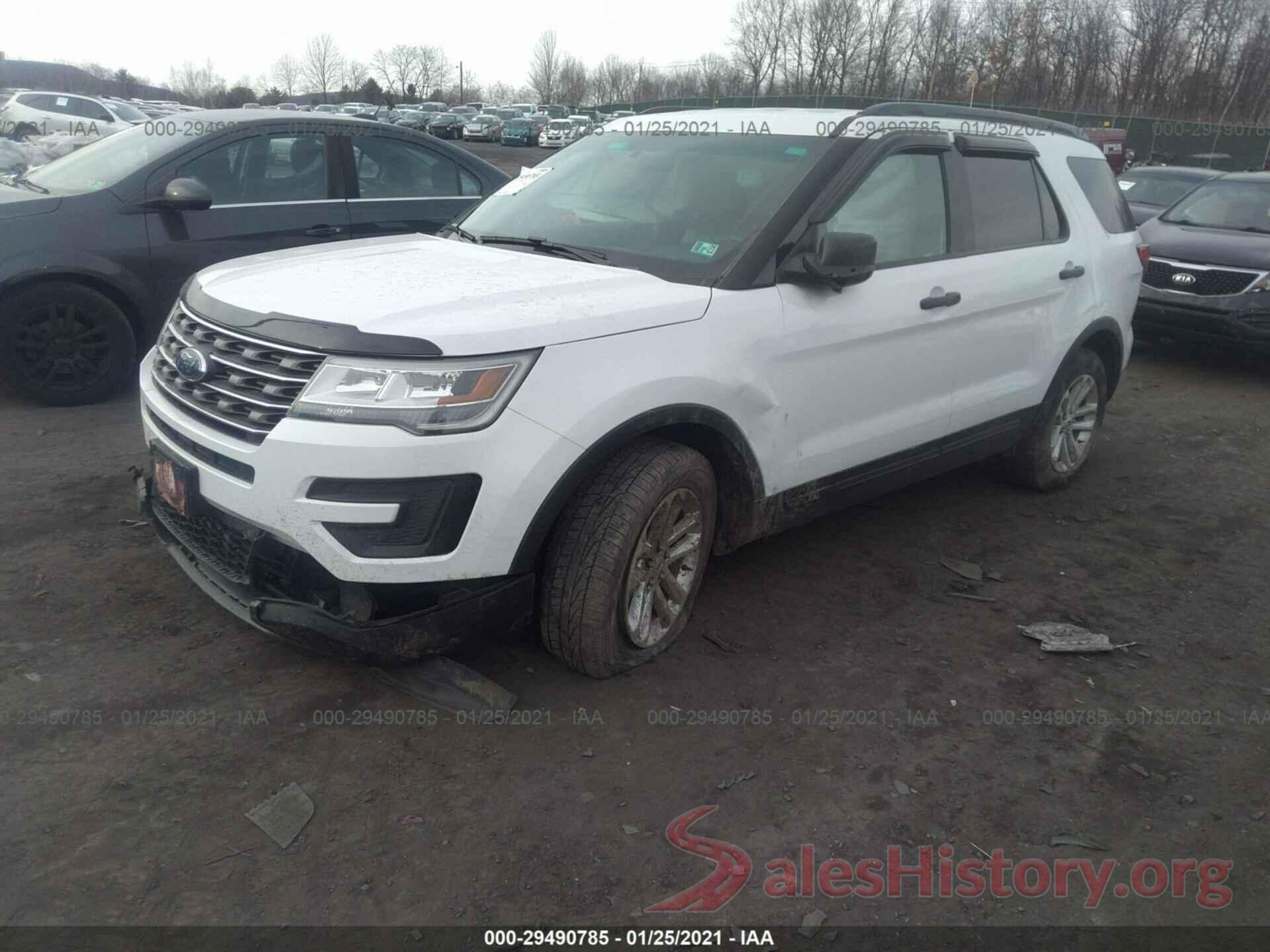 1FM5K8B89HGA01244 2017 FORD EXPLORER