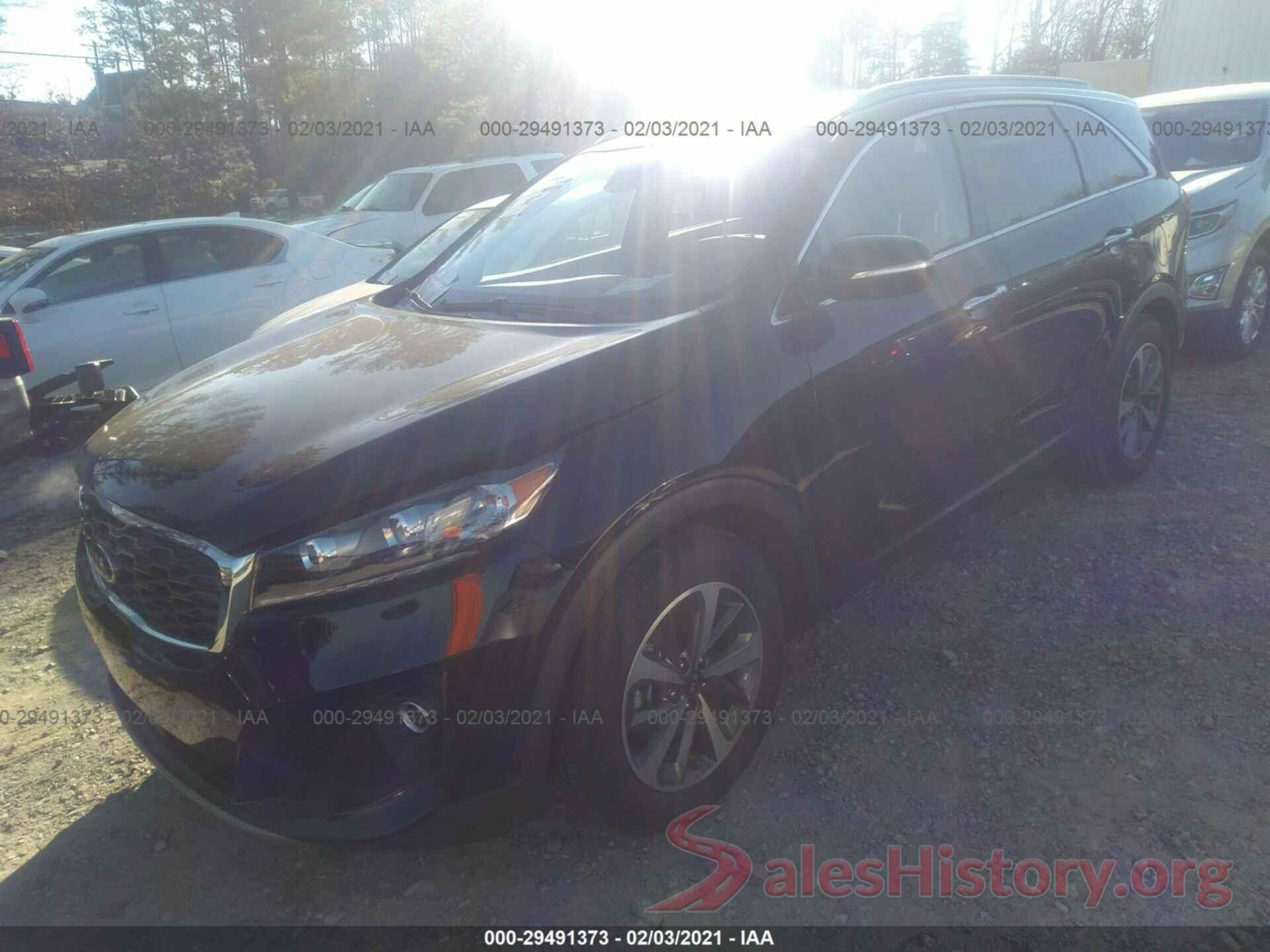 5XYPH4A5XKG463561 2019 KIA SORENTO