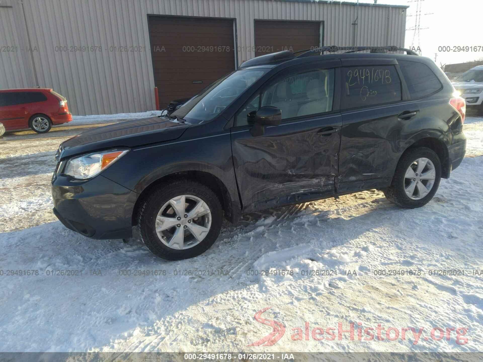 JF2SJAFCXGH439880 2016 SUBARU FORESTER