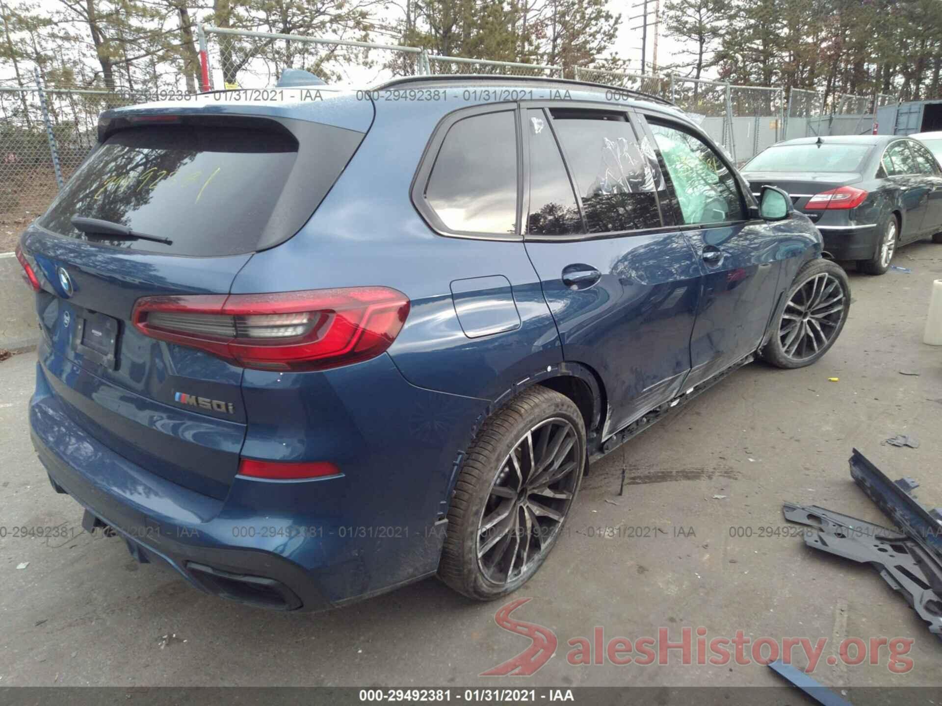 5UXJU4C08L9C14392 2020 BMW X5