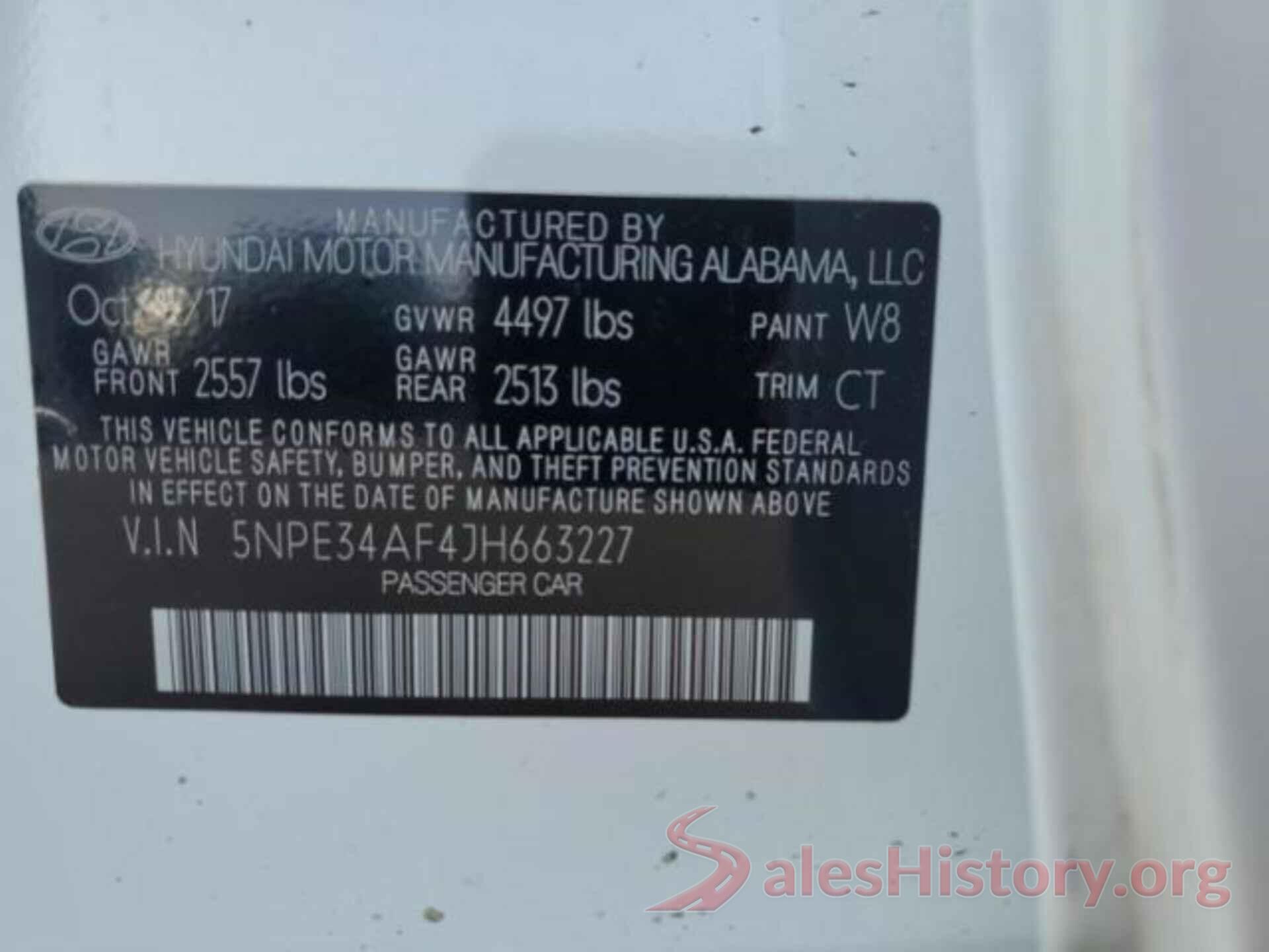 5NPE34AF4JH663227 2018 HYUNDAI SONATA