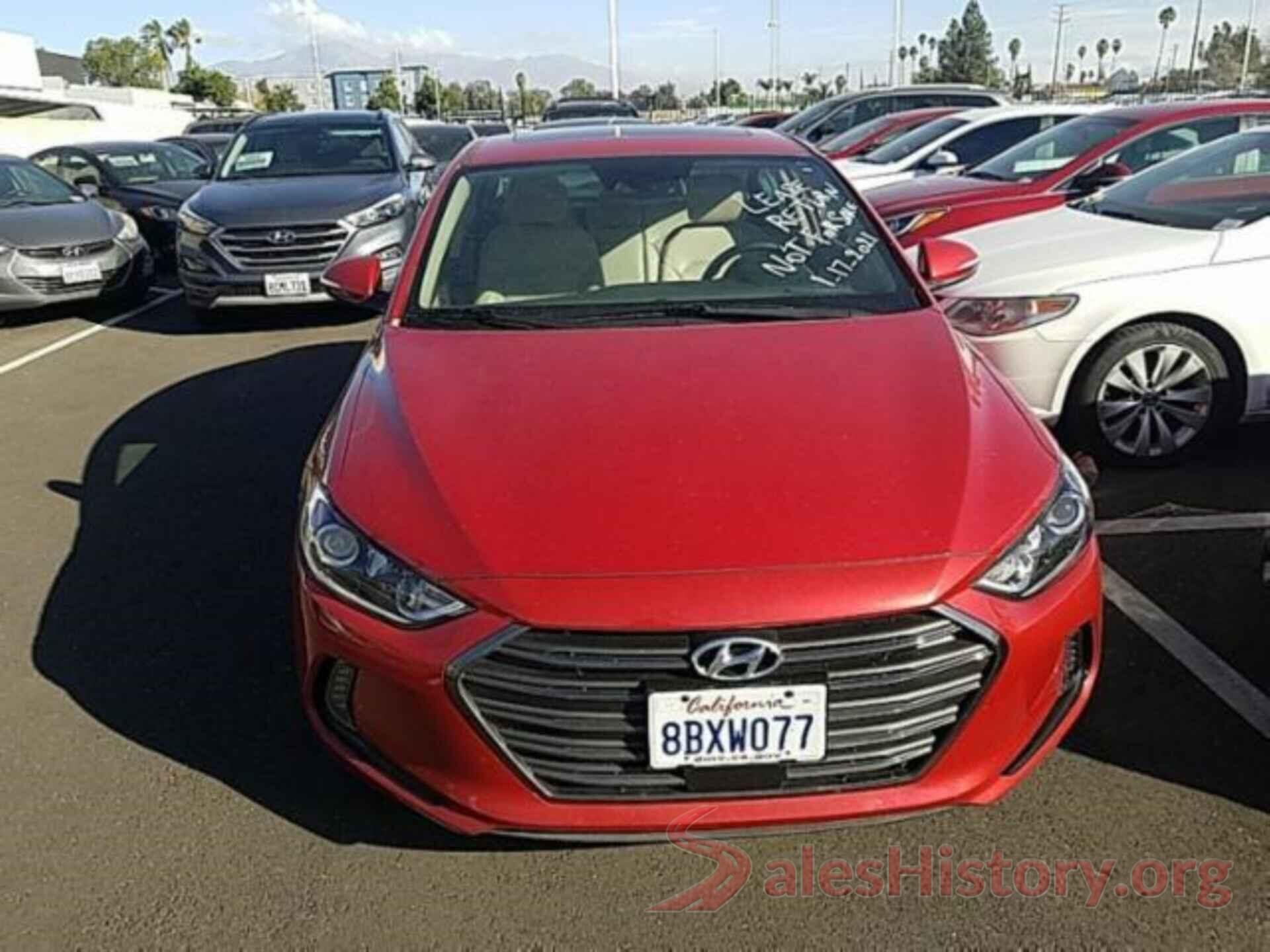 5NPD84LF9JH222185 2018 HYUNDAI ELANTRA