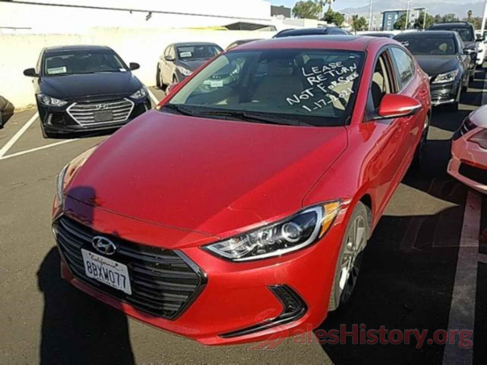 5NPD84LF9JH222185 2018 HYUNDAI ELANTRA