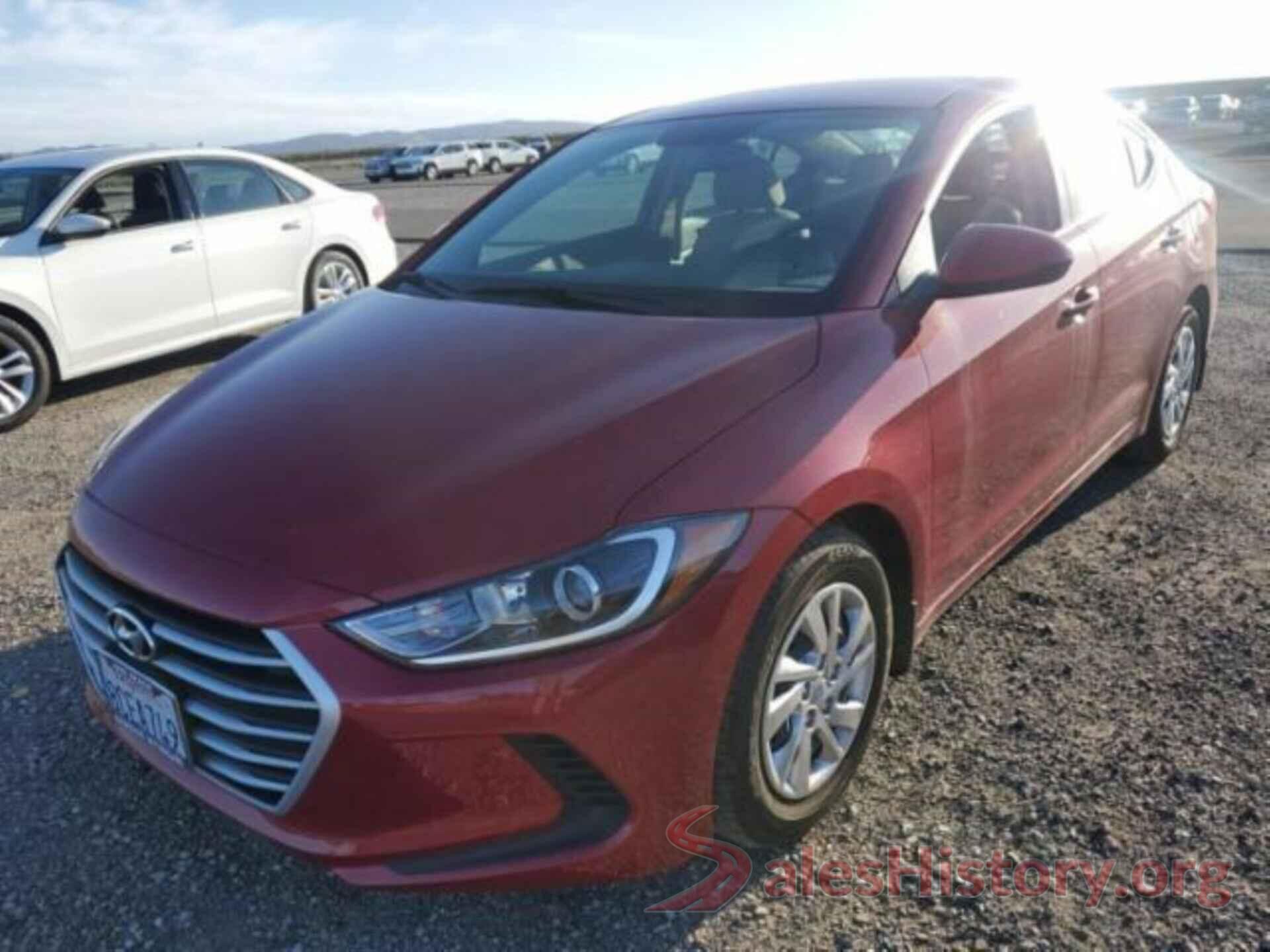 KMHD74LF9JU450109 2018 HYUNDAI ELANTRA