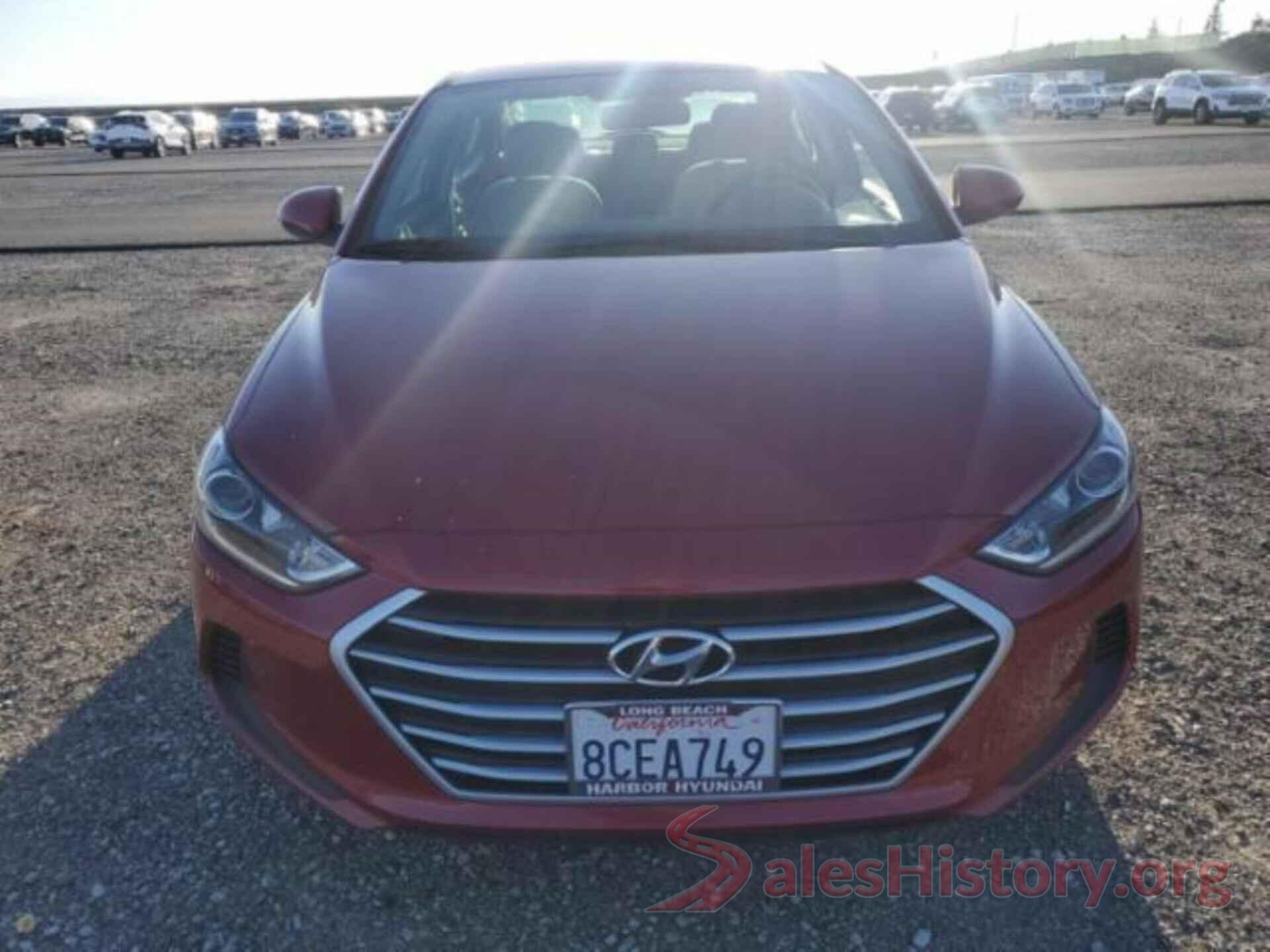 KMHD74LF9JU450109 2018 HYUNDAI ELANTRA