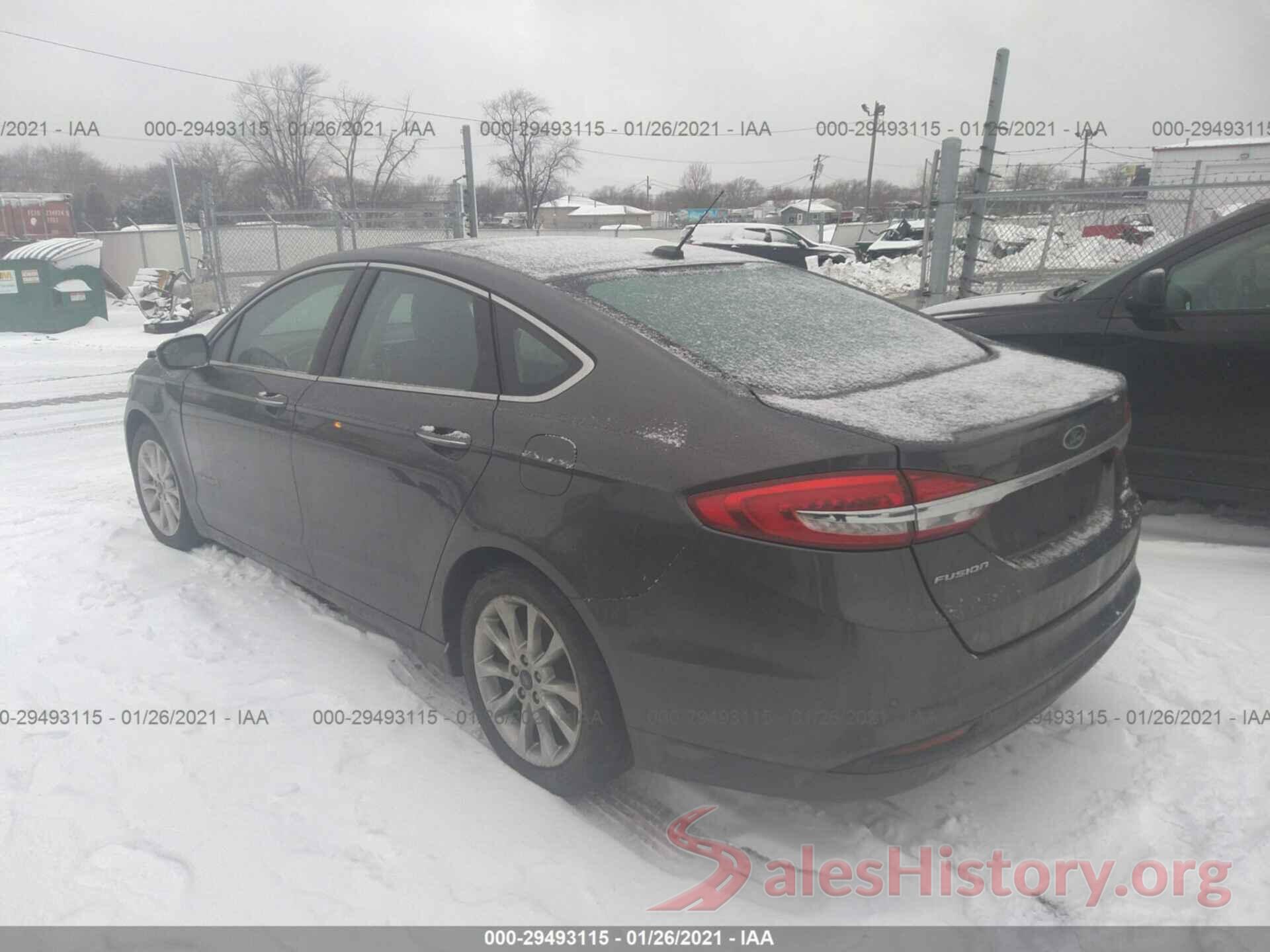 3FA6P0LU1HR254306 2017 FORD FUSION