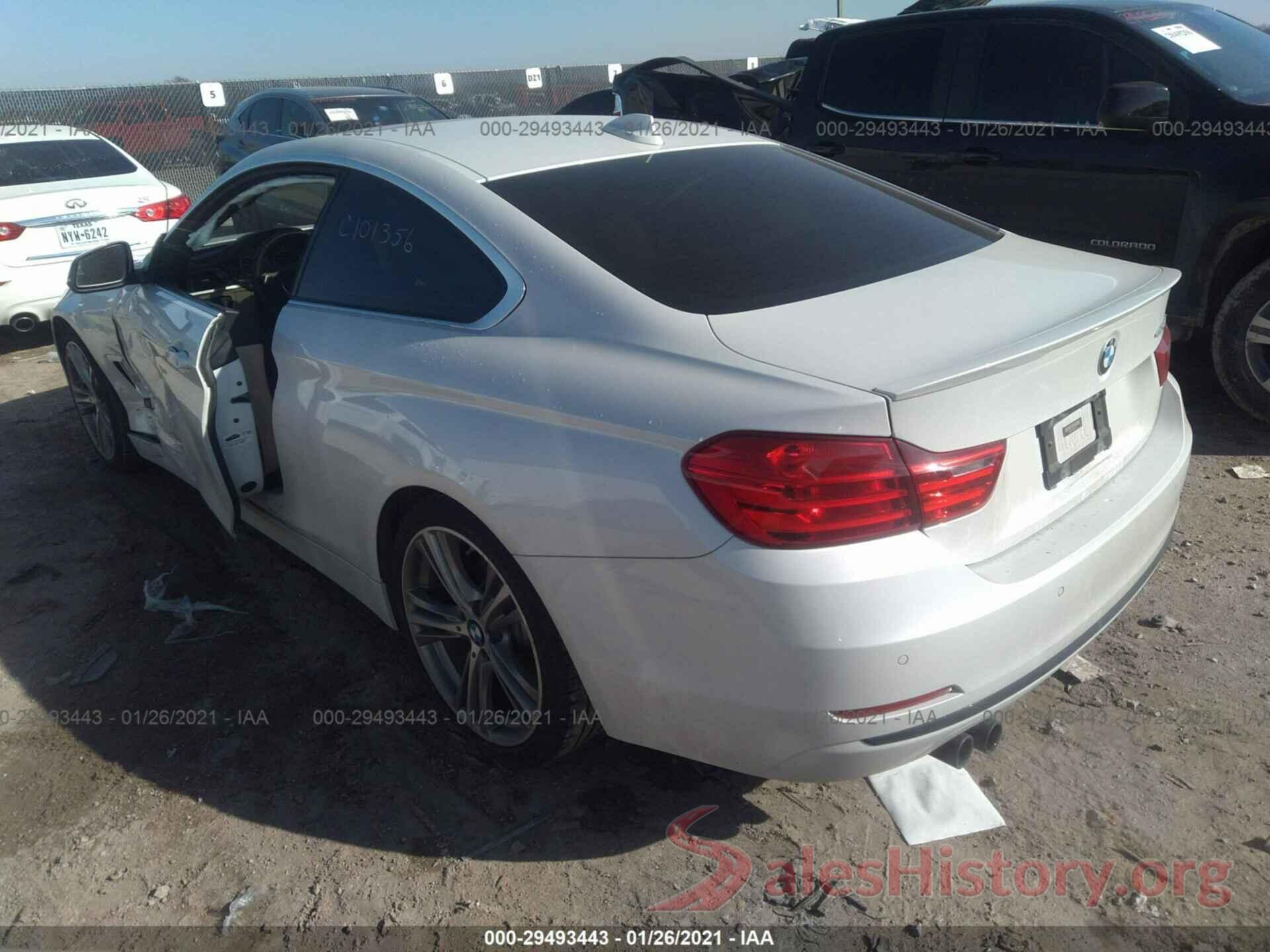 WBA3N7C58GK226782 2016 BMW 4 SERIES