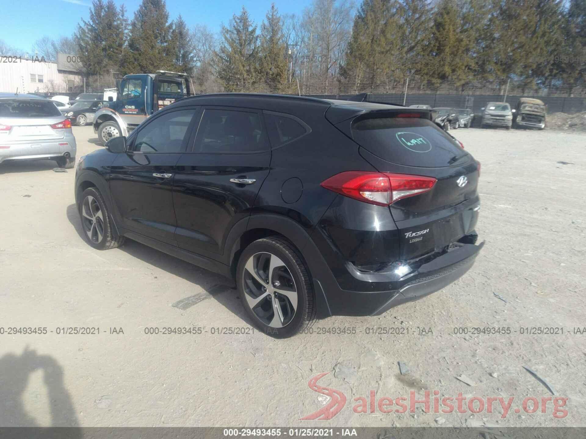 KM8J3CA22GU252893 2016 HYUNDAI TUCSON