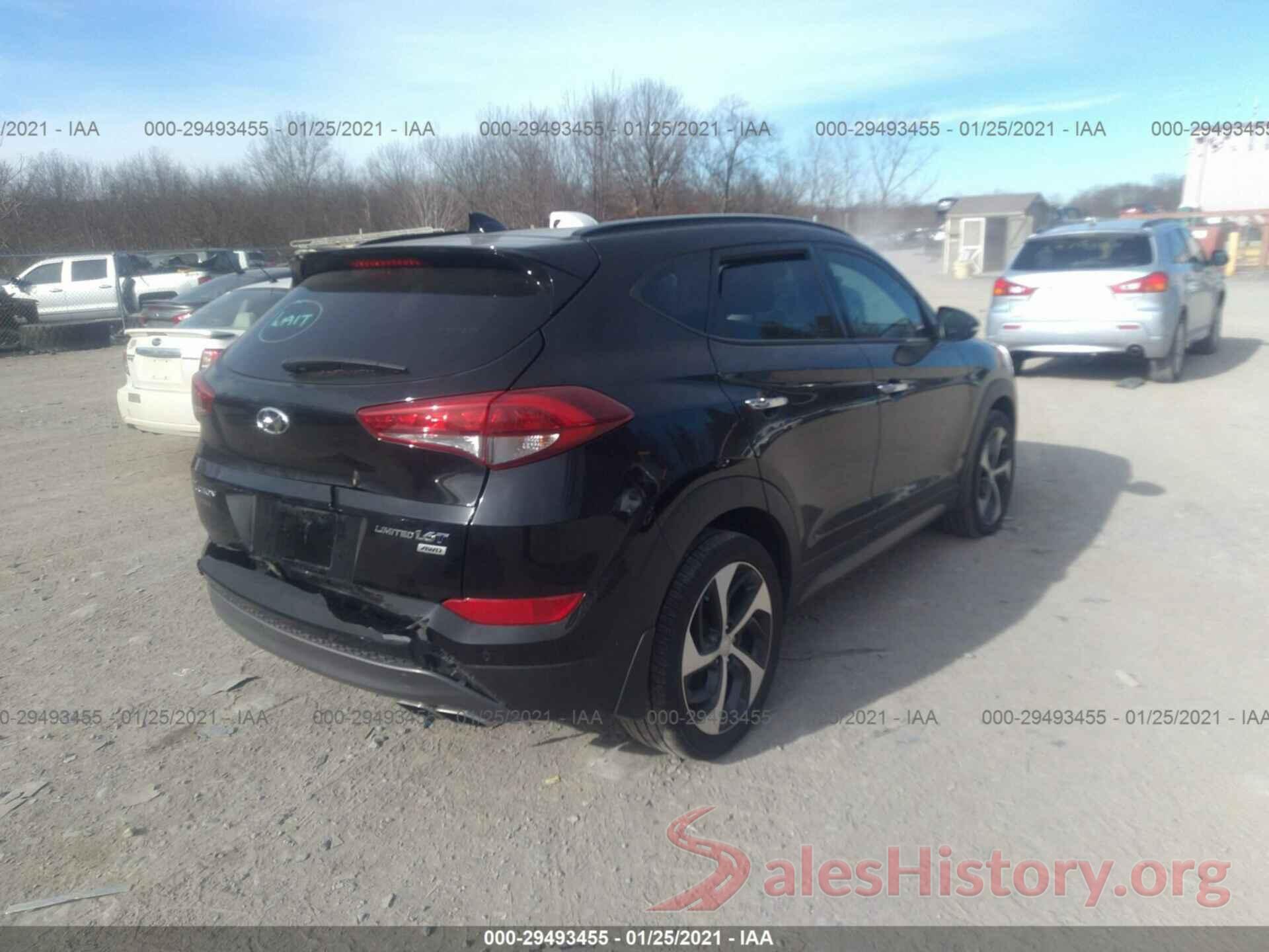 KM8J3CA22GU252893 2016 HYUNDAI TUCSON