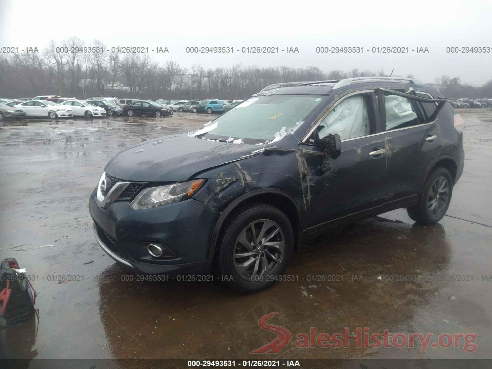 5N1AT2MV5GC809625 2016 NISSAN ROGUE