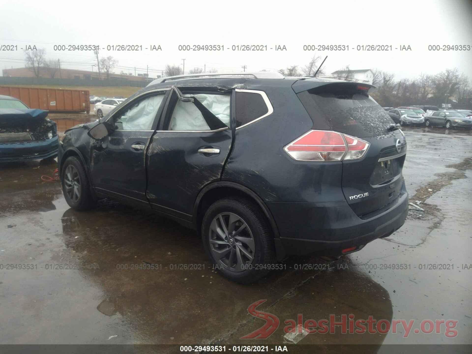 5N1AT2MV5GC809625 2016 NISSAN ROGUE