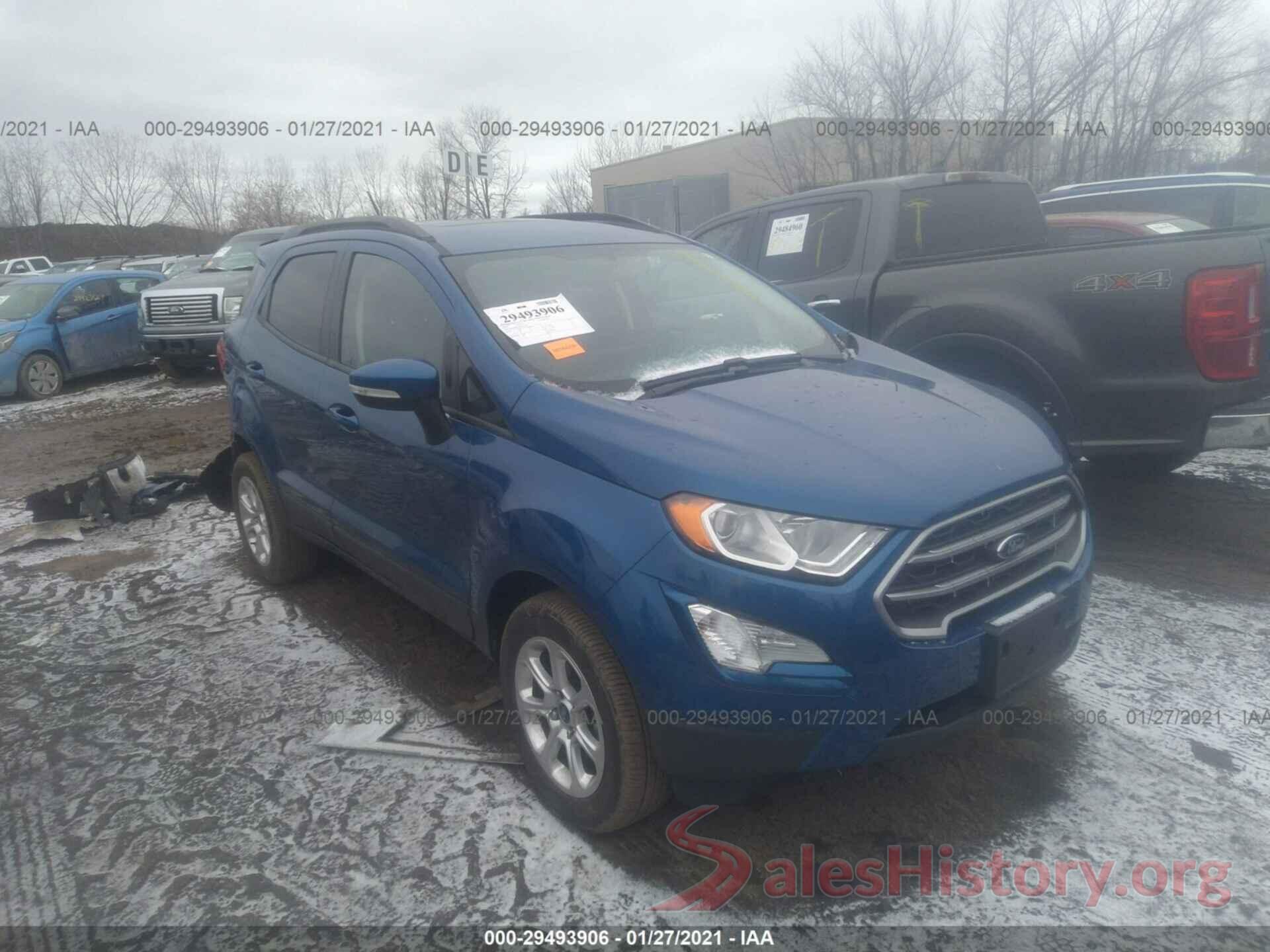 MAJ6S3GL4KC283404 2019 FORD ECOSPORT