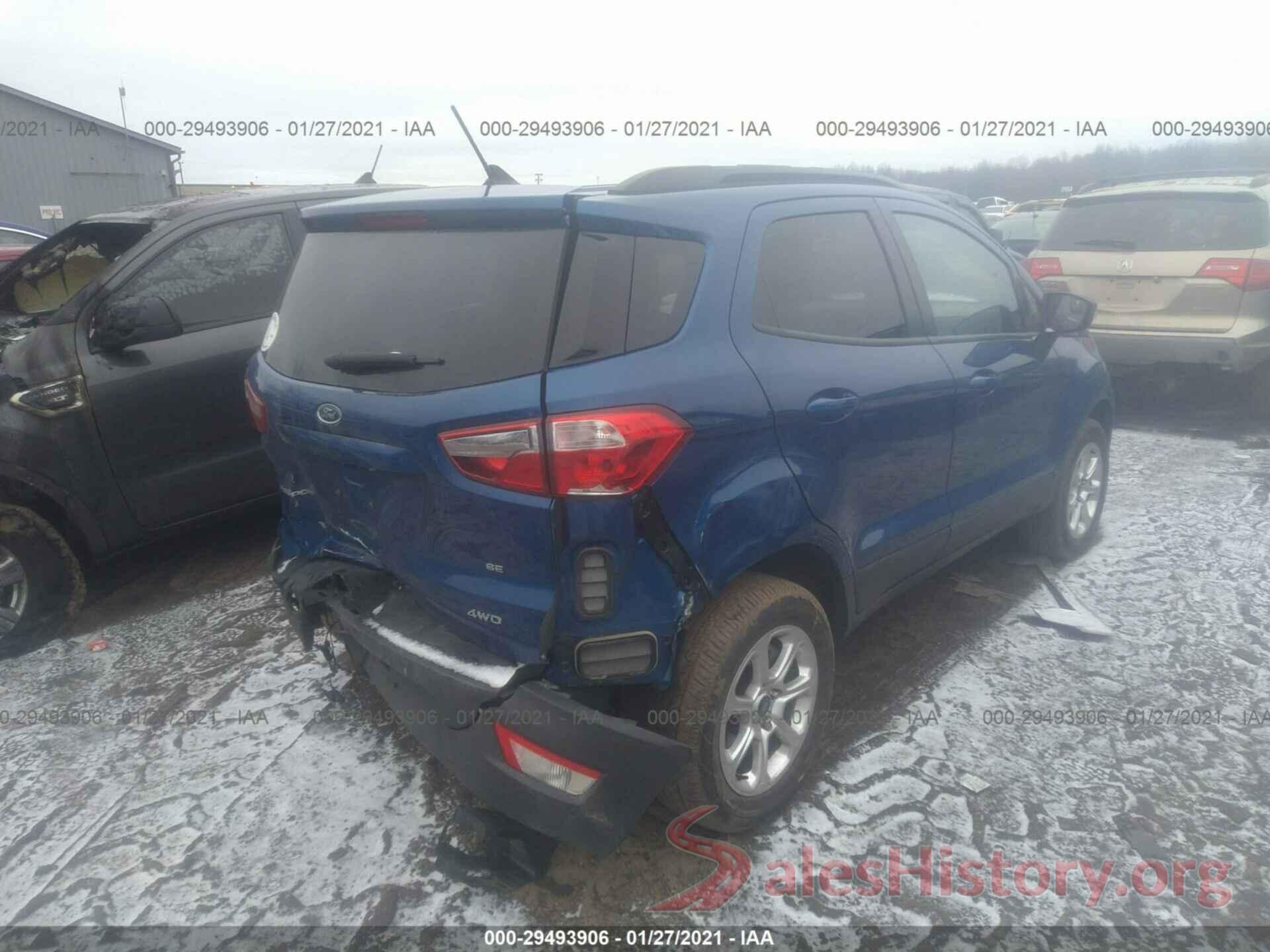 MAJ6S3GL4KC283404 2019 FORD ECOSPORT