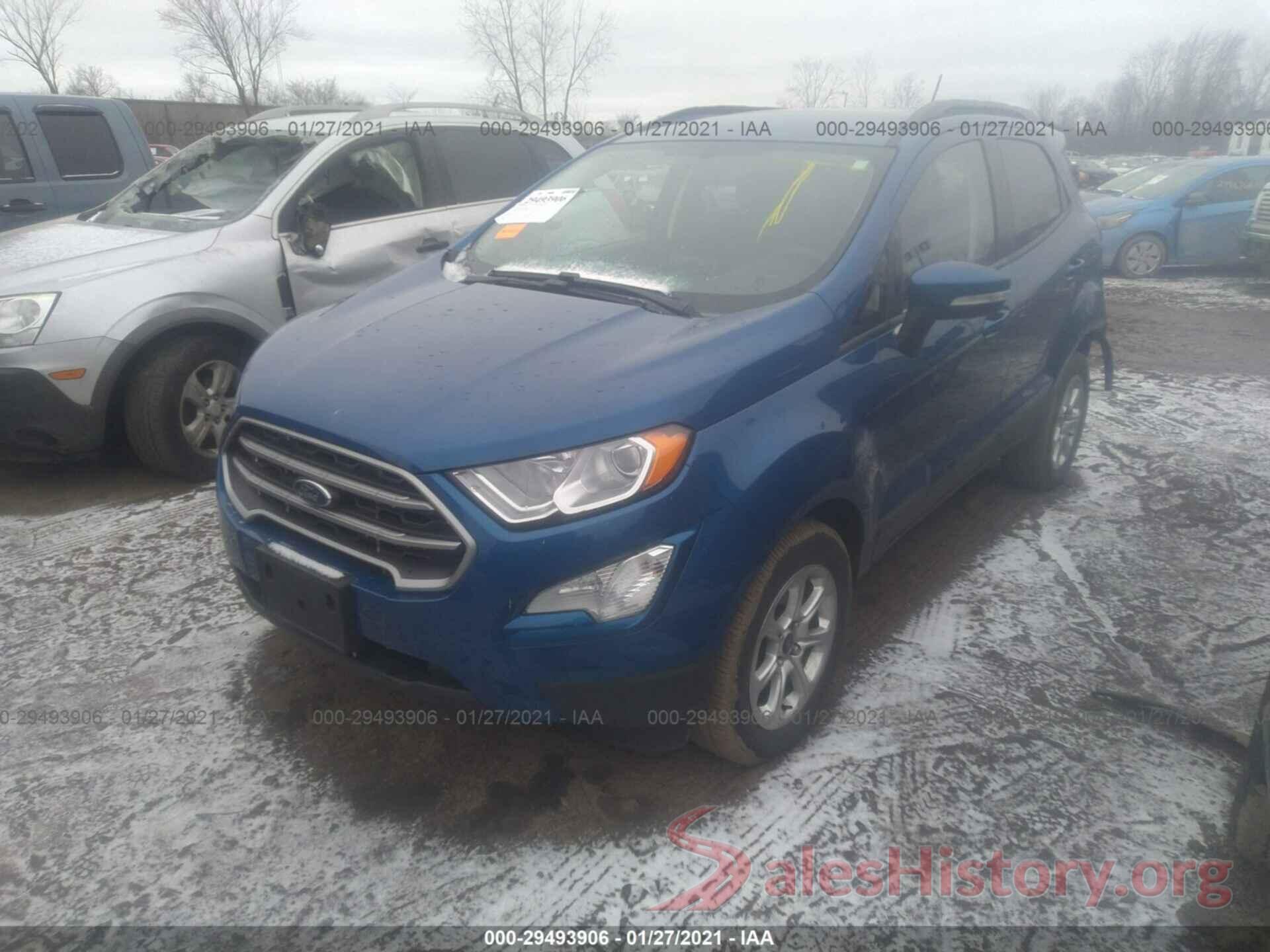 MAJ6S3GL4KC283404 2019 FORD ECOSPORT