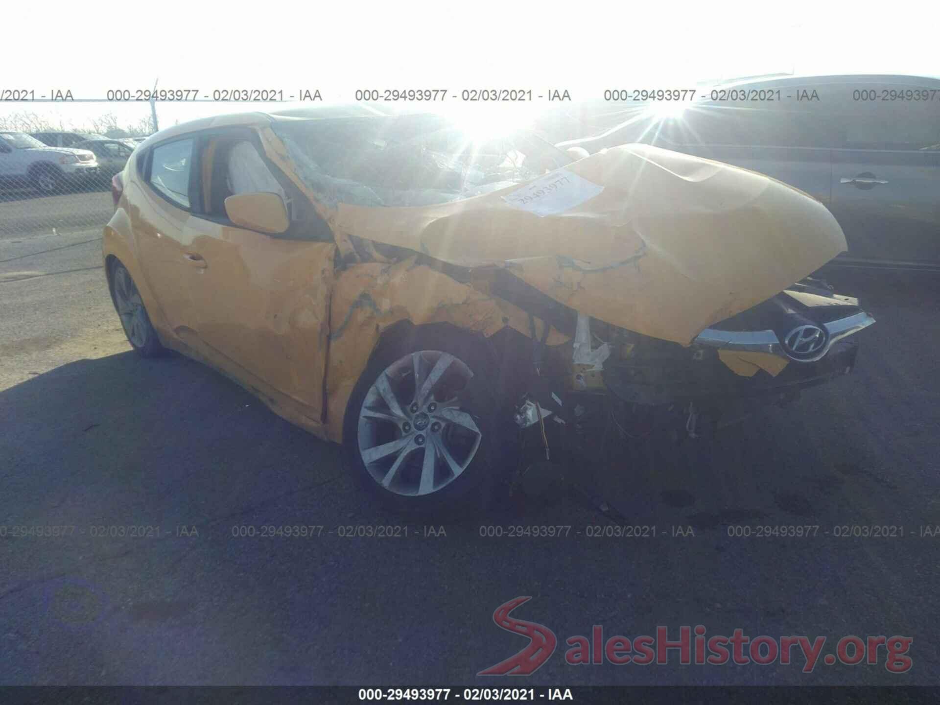 KMHTC6AD3GU303037 2016 HYUNDAI VELOSTER