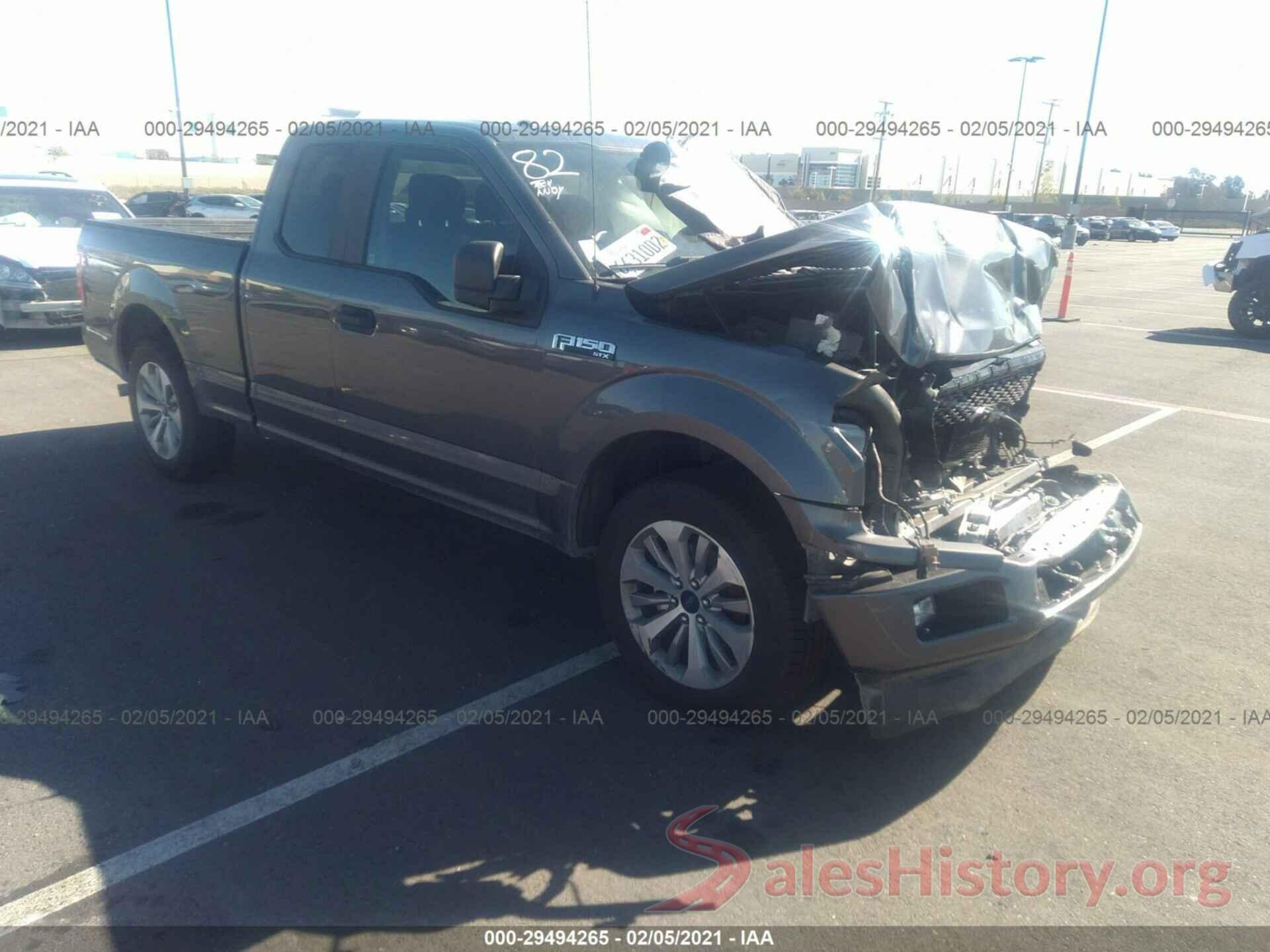 1FTEX1CP8JFA32225 2018 FORD F-150