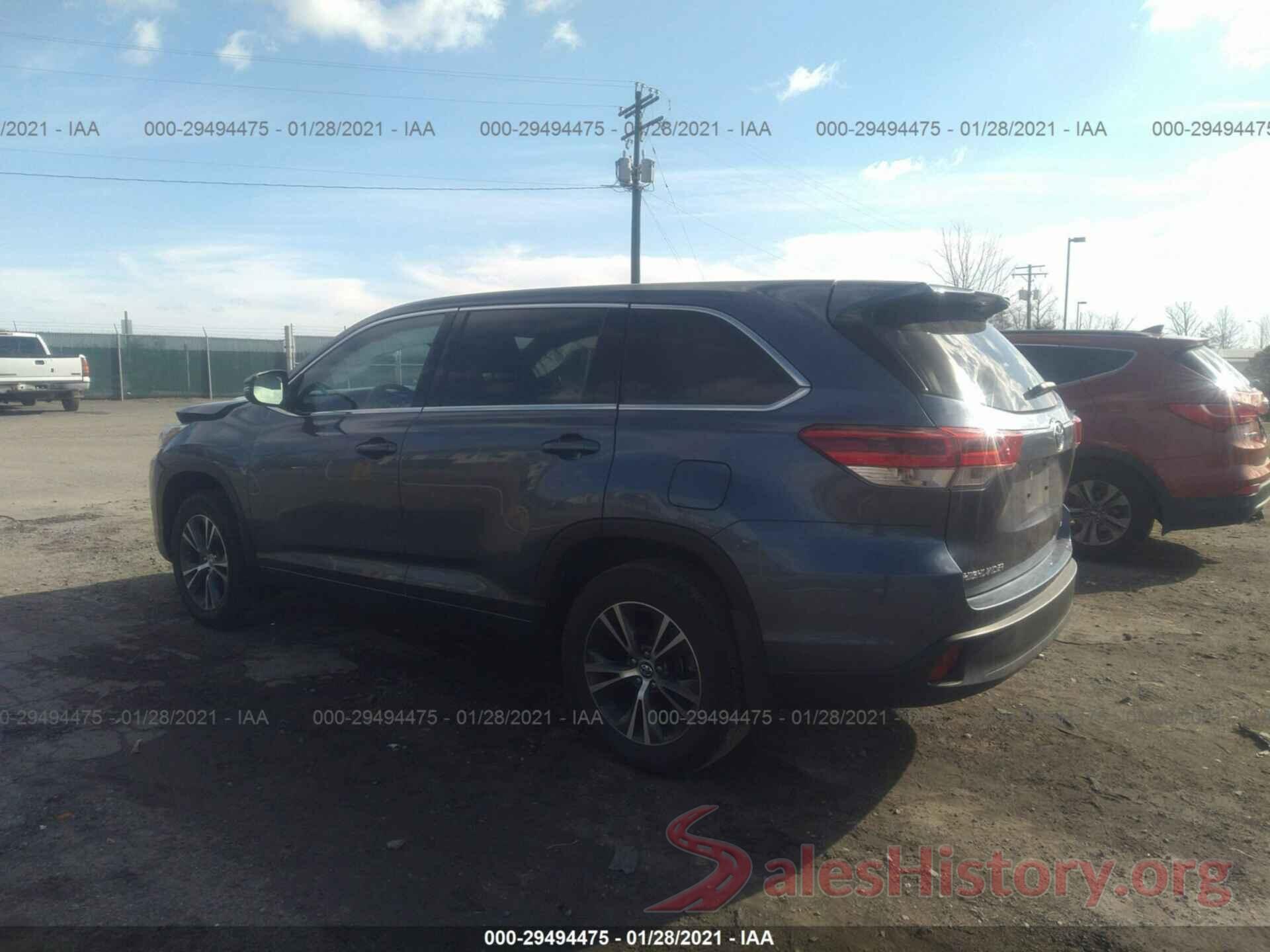 5TDBZRFH7JS868107 2018 TOYOTA HIGHLANDER