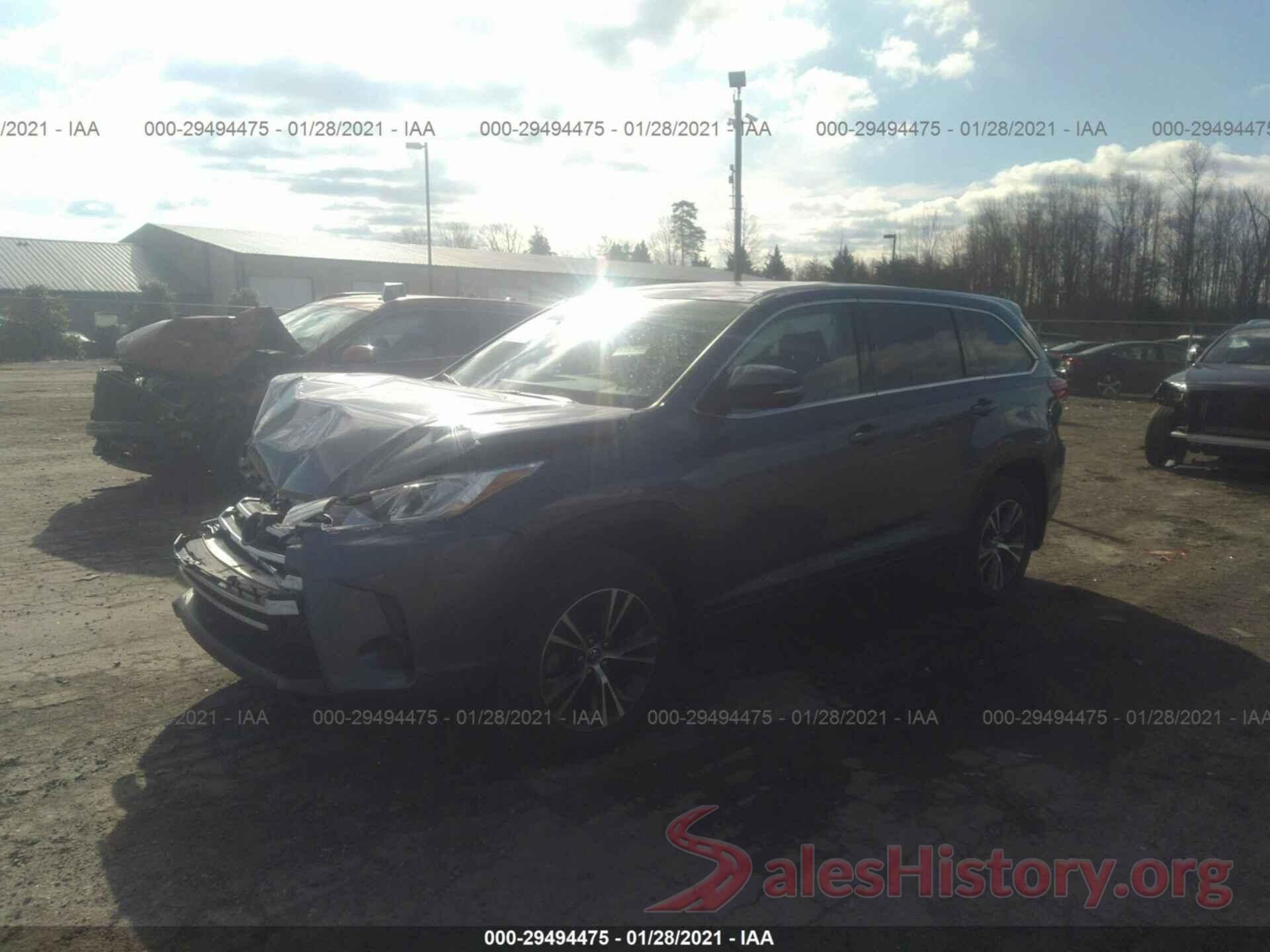 5TDBZRFH7JS868107 2018 TOYOTA HIGHLANDER