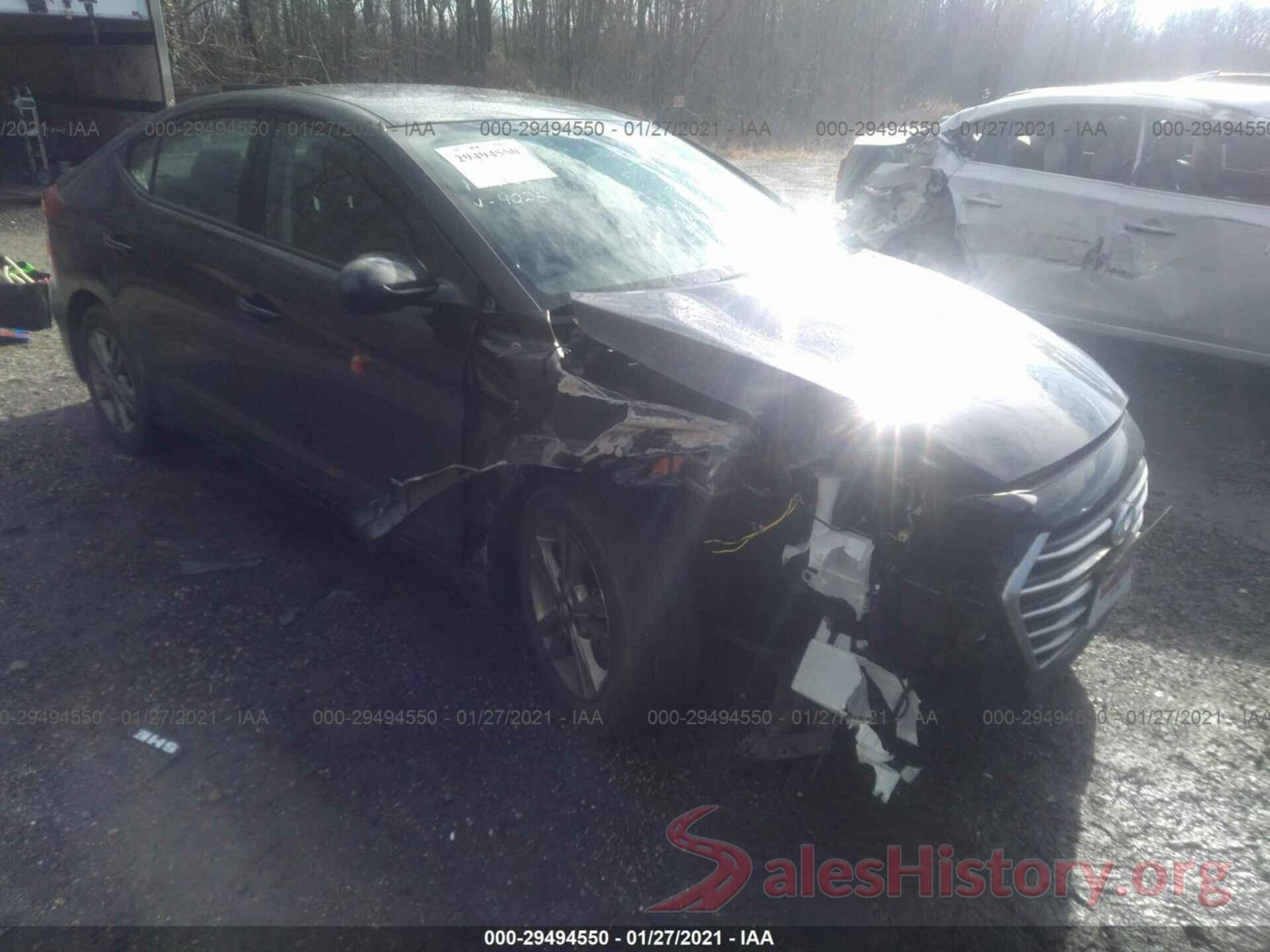 5NPD84LF4JH254025 2018 HYUNDAI ELANTRA