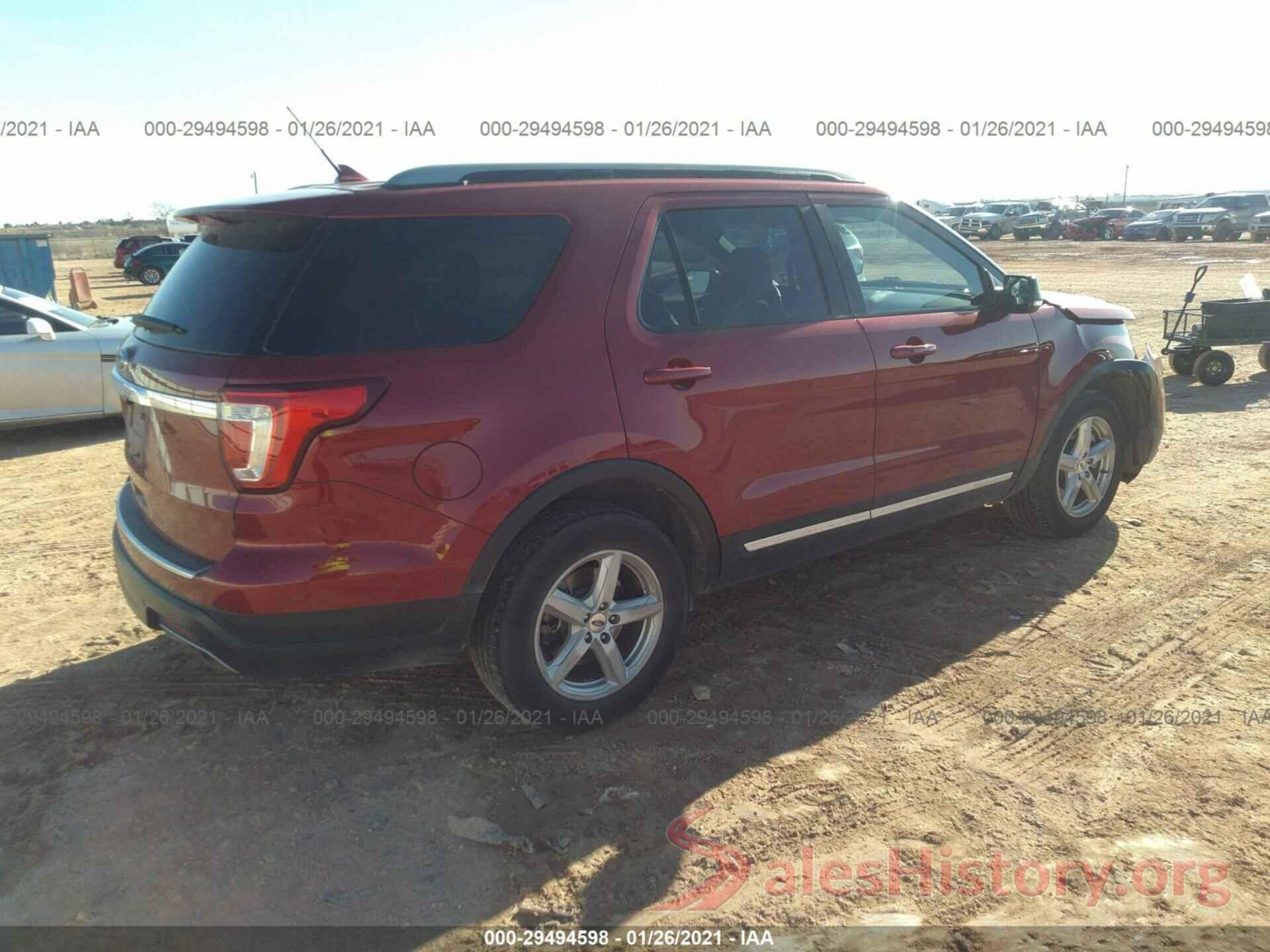 1FM5K7D8XJGA67198 2018 FORD EXPLORER