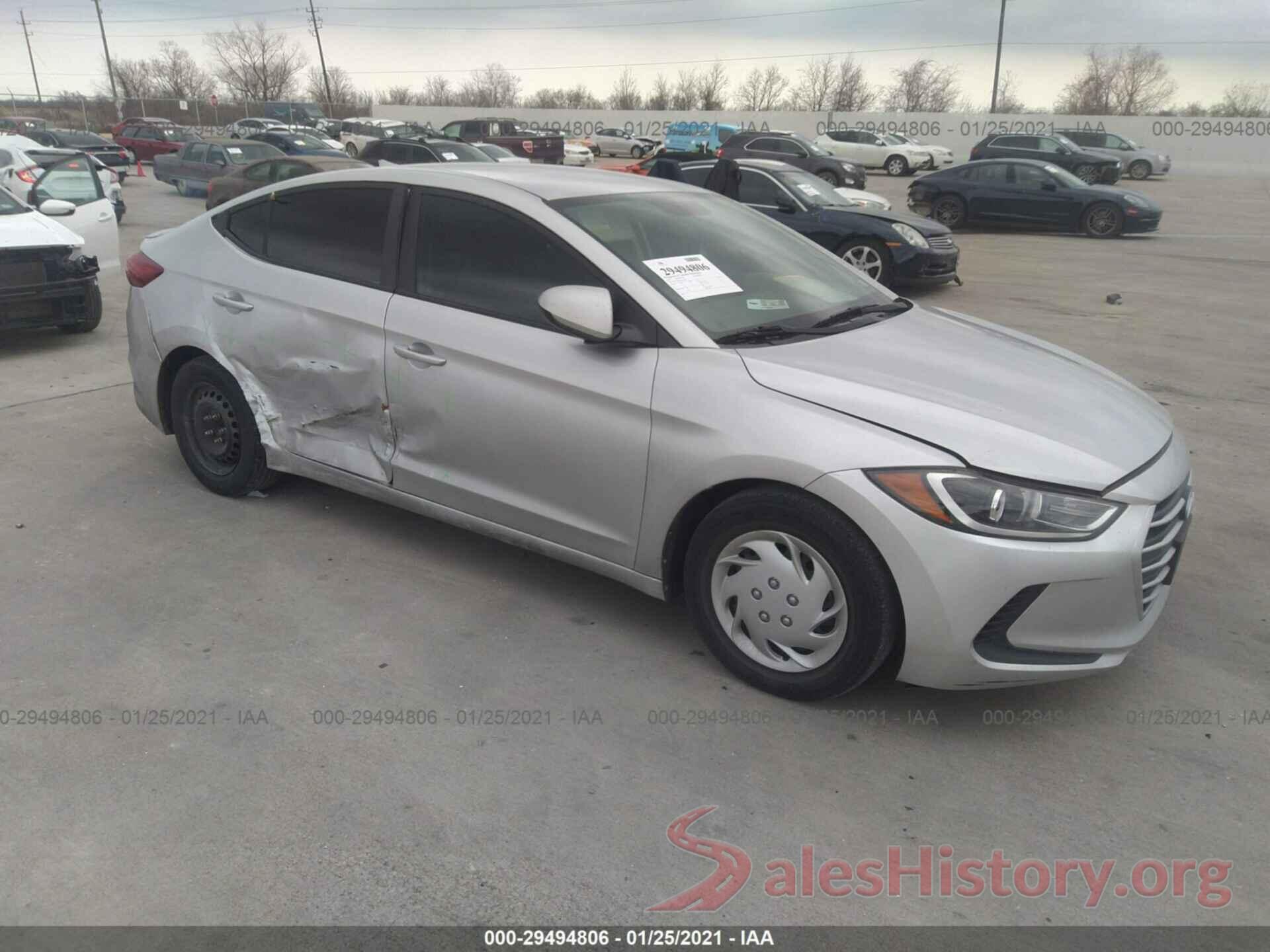 5NPD74LF0HH103020 2017 HYUNDAI ELANTRA