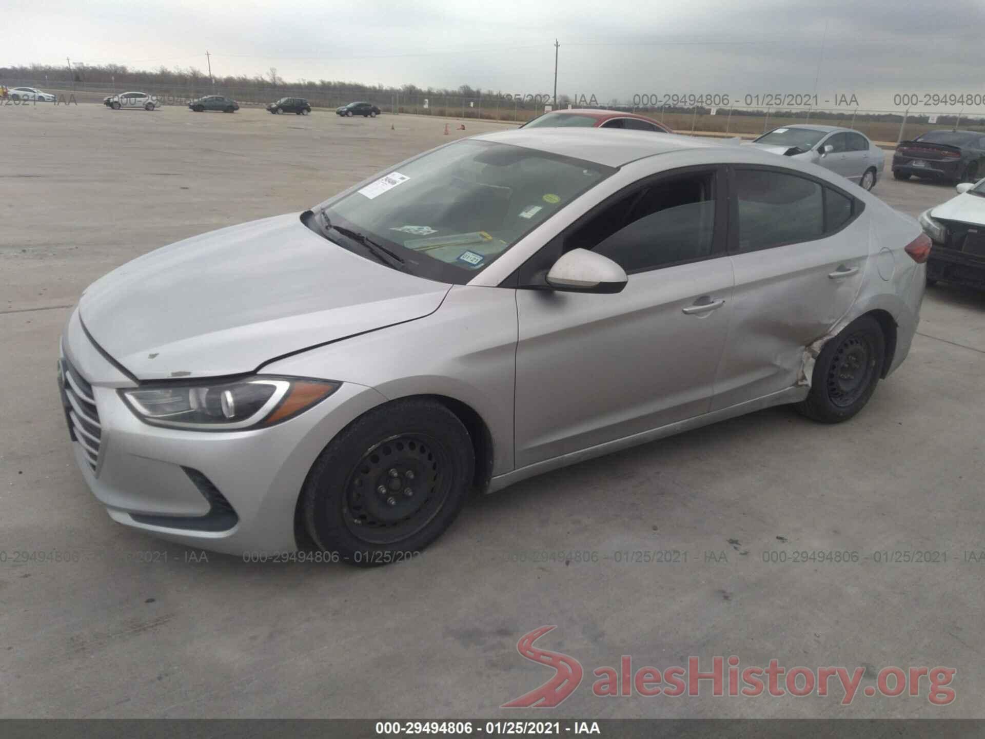 5NPD74LF0HH103020 2017 HYUNDAI ELANTRA