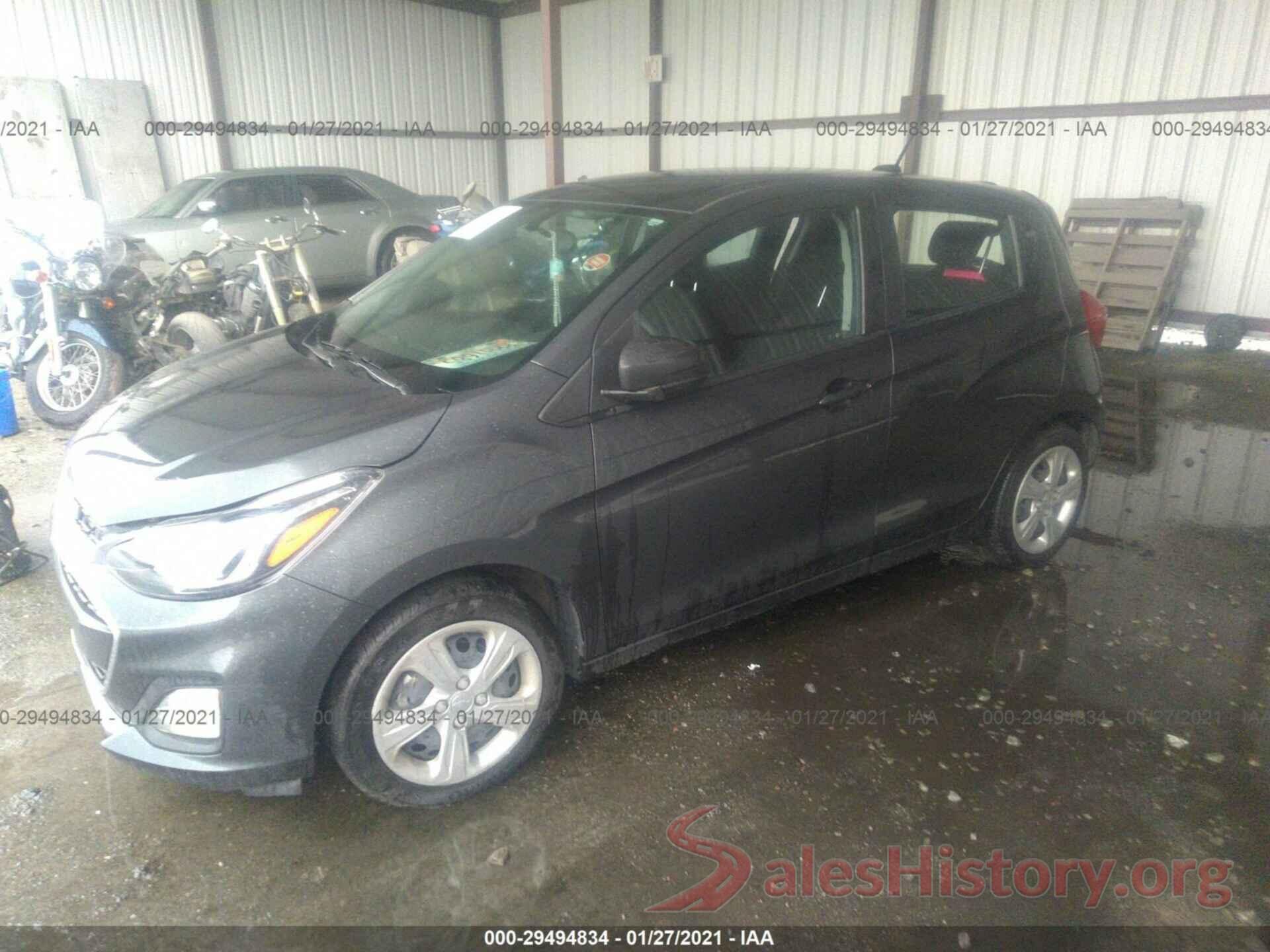 KL8CB6SA8KC763698 2019 CHEVROLET SPARK