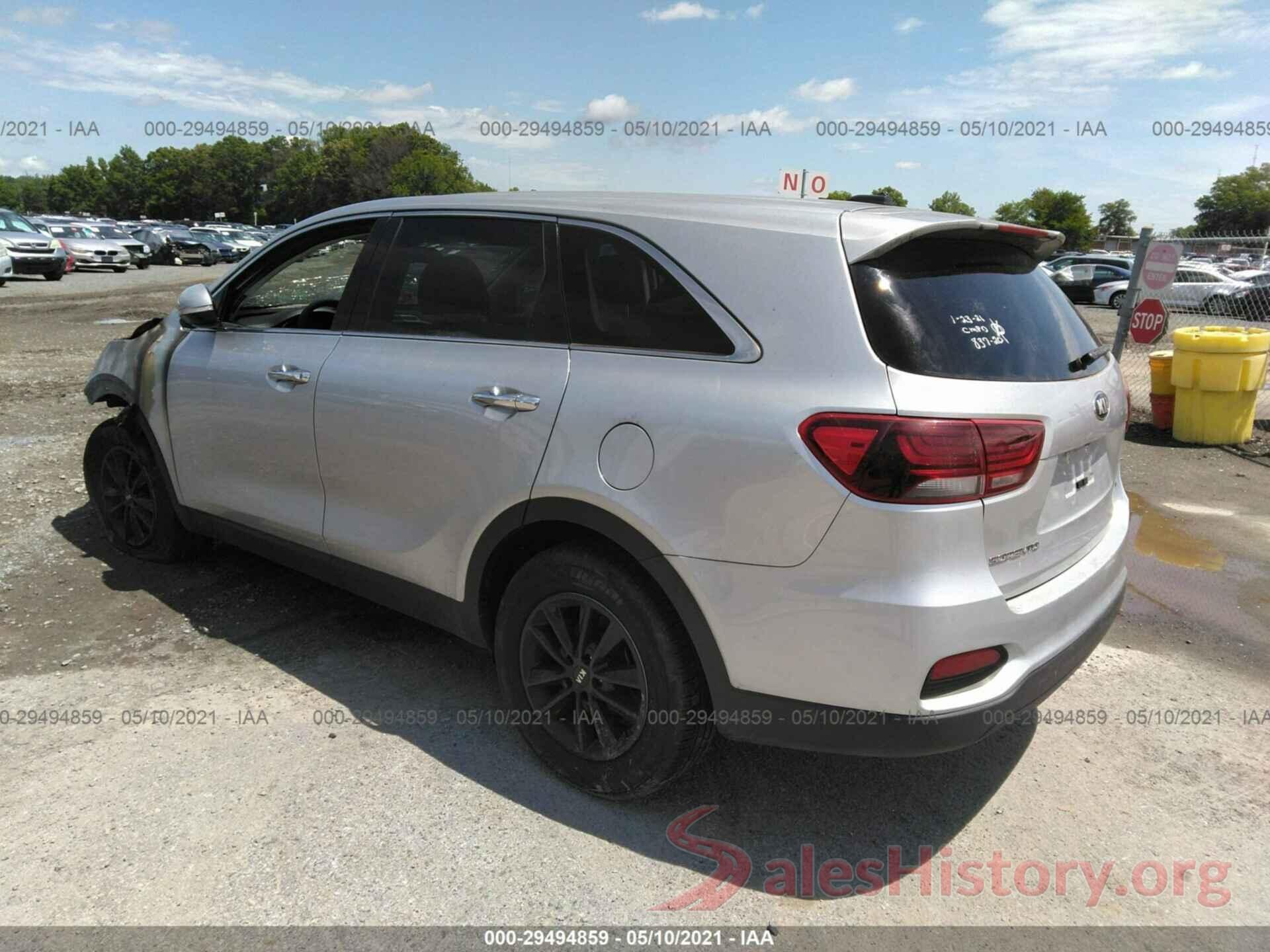 5XYPG4A50KG559704 2019 KIA SORENTO