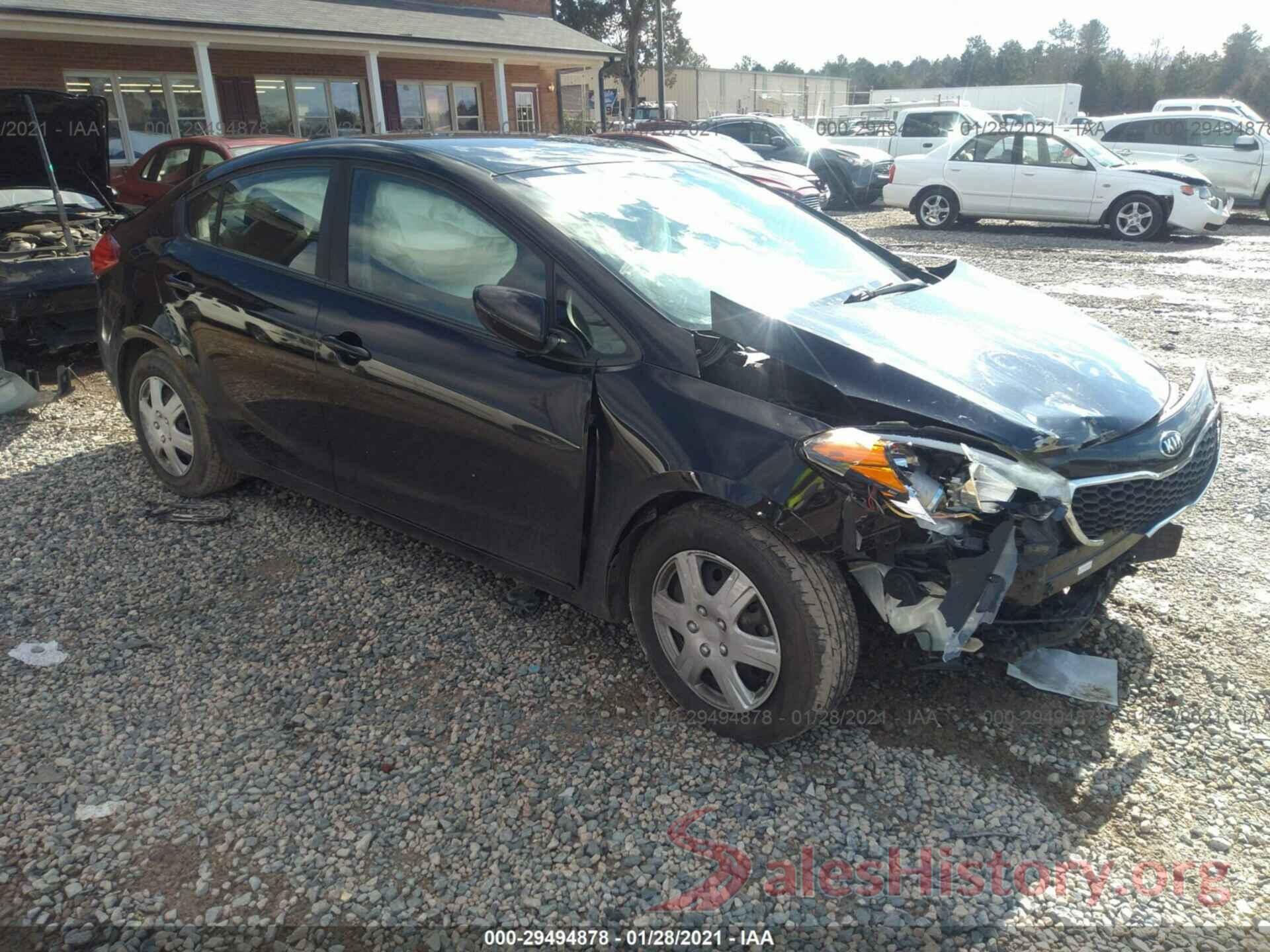 KNAFK4A61G5603502 2016 KIA FORTE