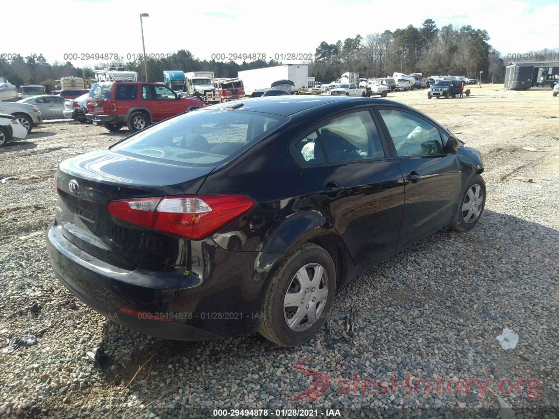 KNAFK4A61G5603502 2016 KIA FORTE