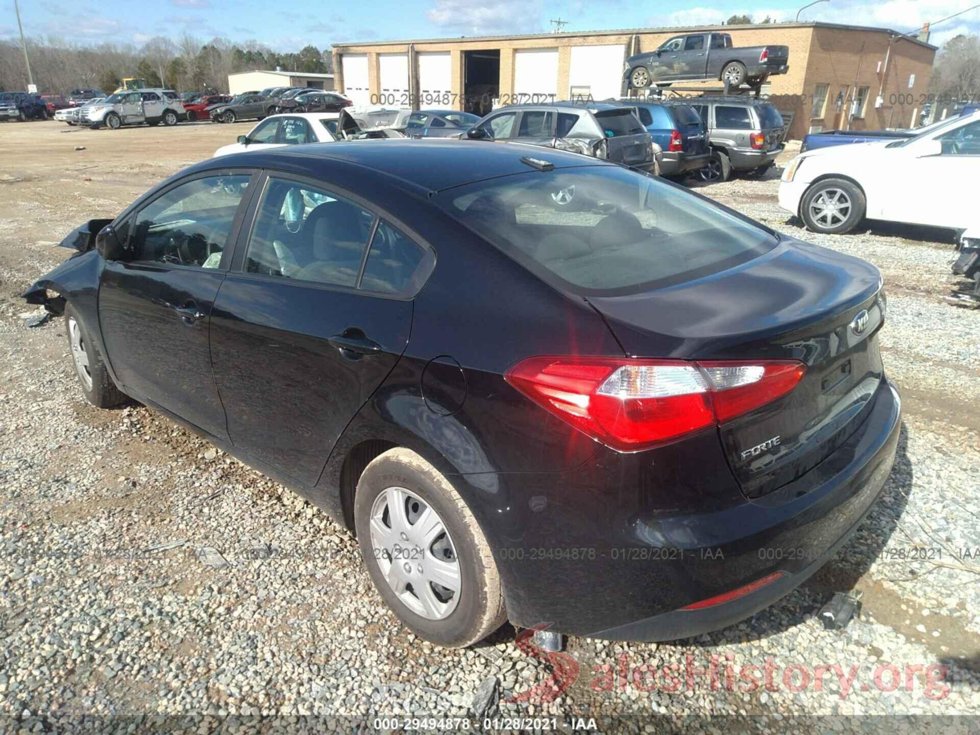 KNAFK4A61G5603502 2016 KIA FORTE