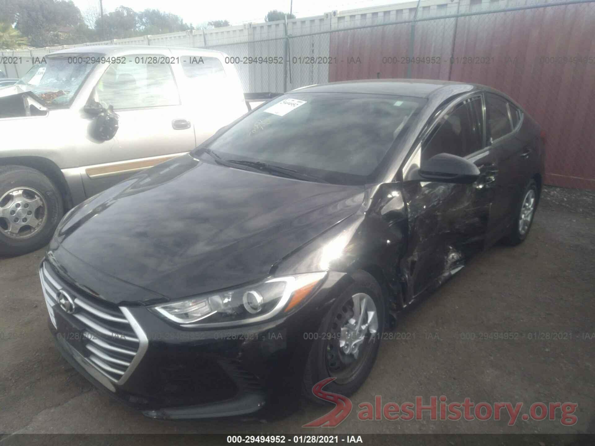 5NPD74LF2HH086334 2017 HYUNDAI ELANTRA