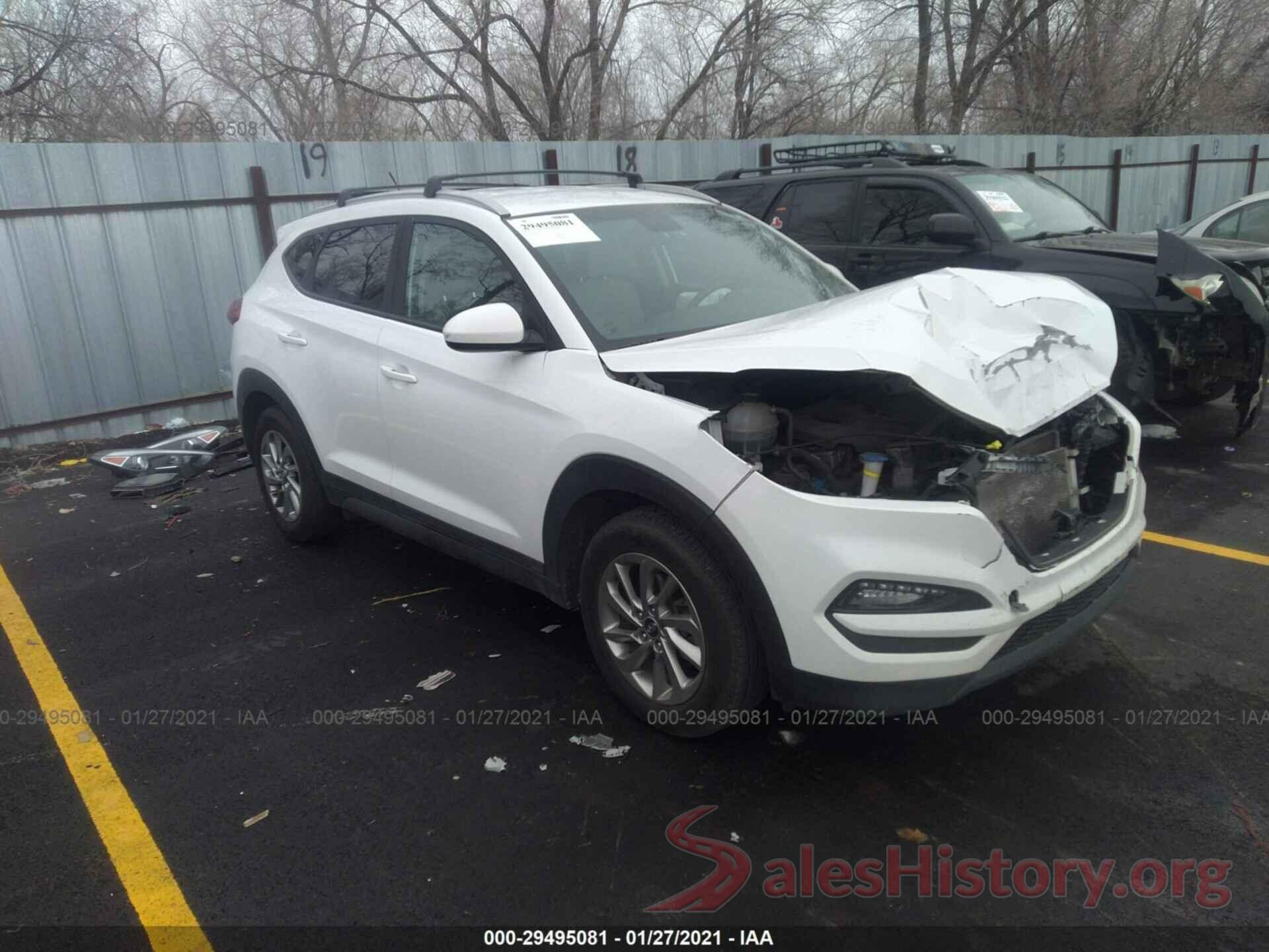 KM8J3CA44GU177096 2016 HYUNDAI TUCSON