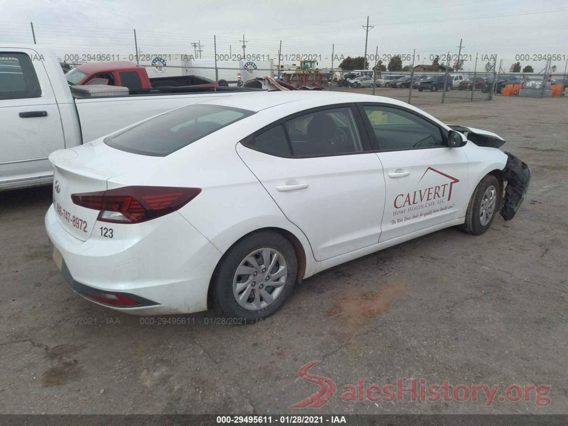 5NPD74LF5KH437017 2019 HYUNDAI ELANTRA