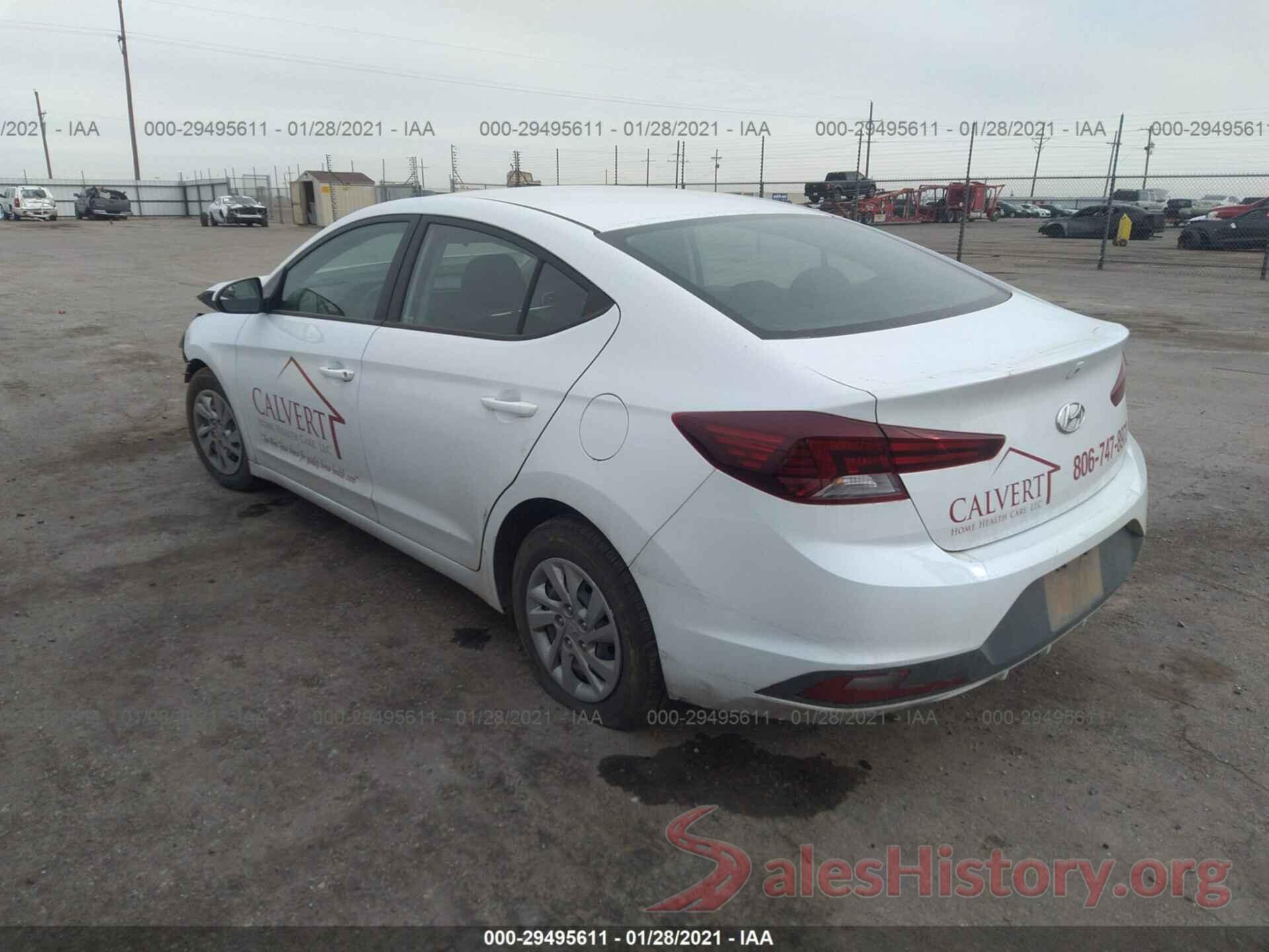 5NPD74LF5KH437017 2019 HYUNDAI ELANTRA