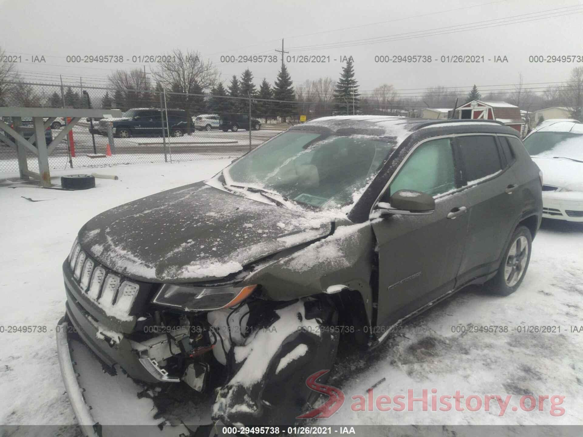 3C4NJDCBXLT228327 2020 JEEP COMPASS