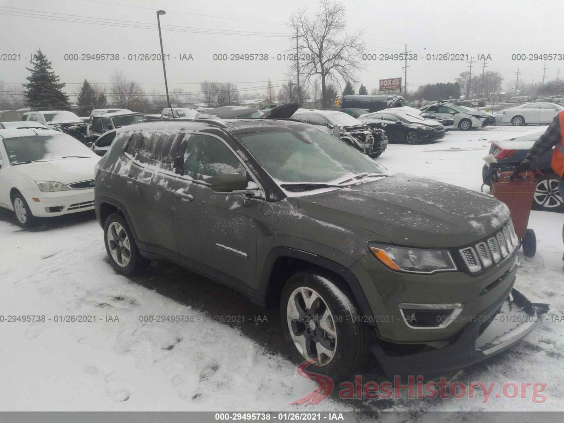 3C4NJDCBXLT228327 2020 JEEP COMPASS