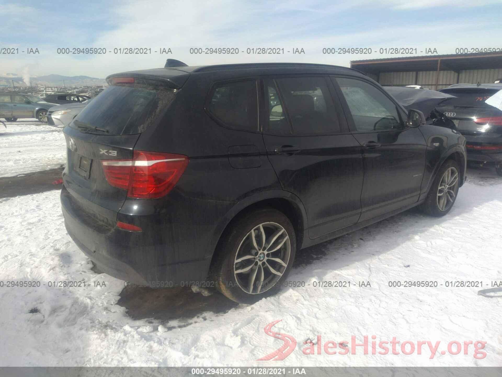 5UXWX9C37H0W67934 2017 BMW X3