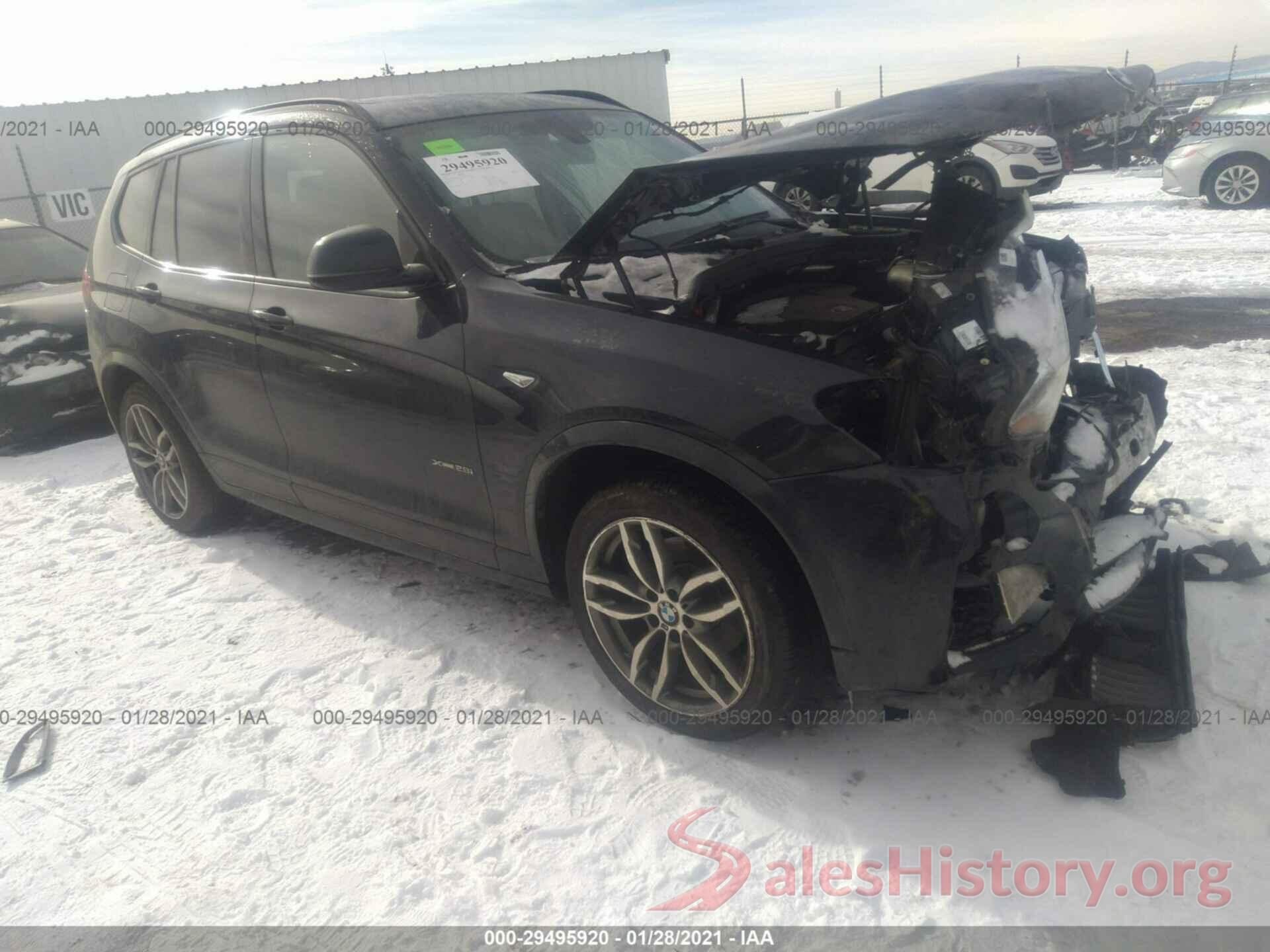 5UXWX9C37H0W67934 2017 BMW X3