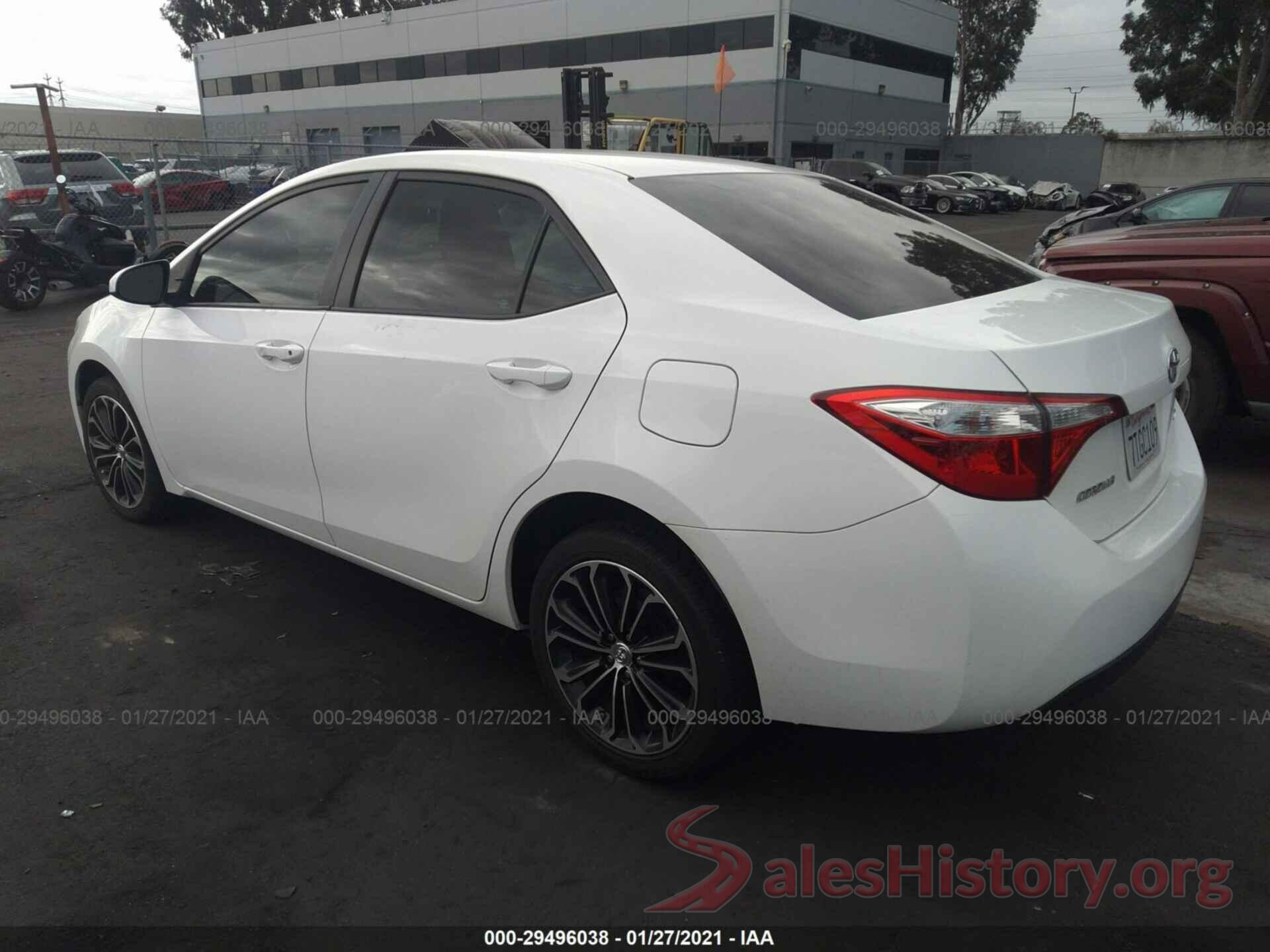 5YFBURHE8GP510940 2016 TOYOTA COROLLA