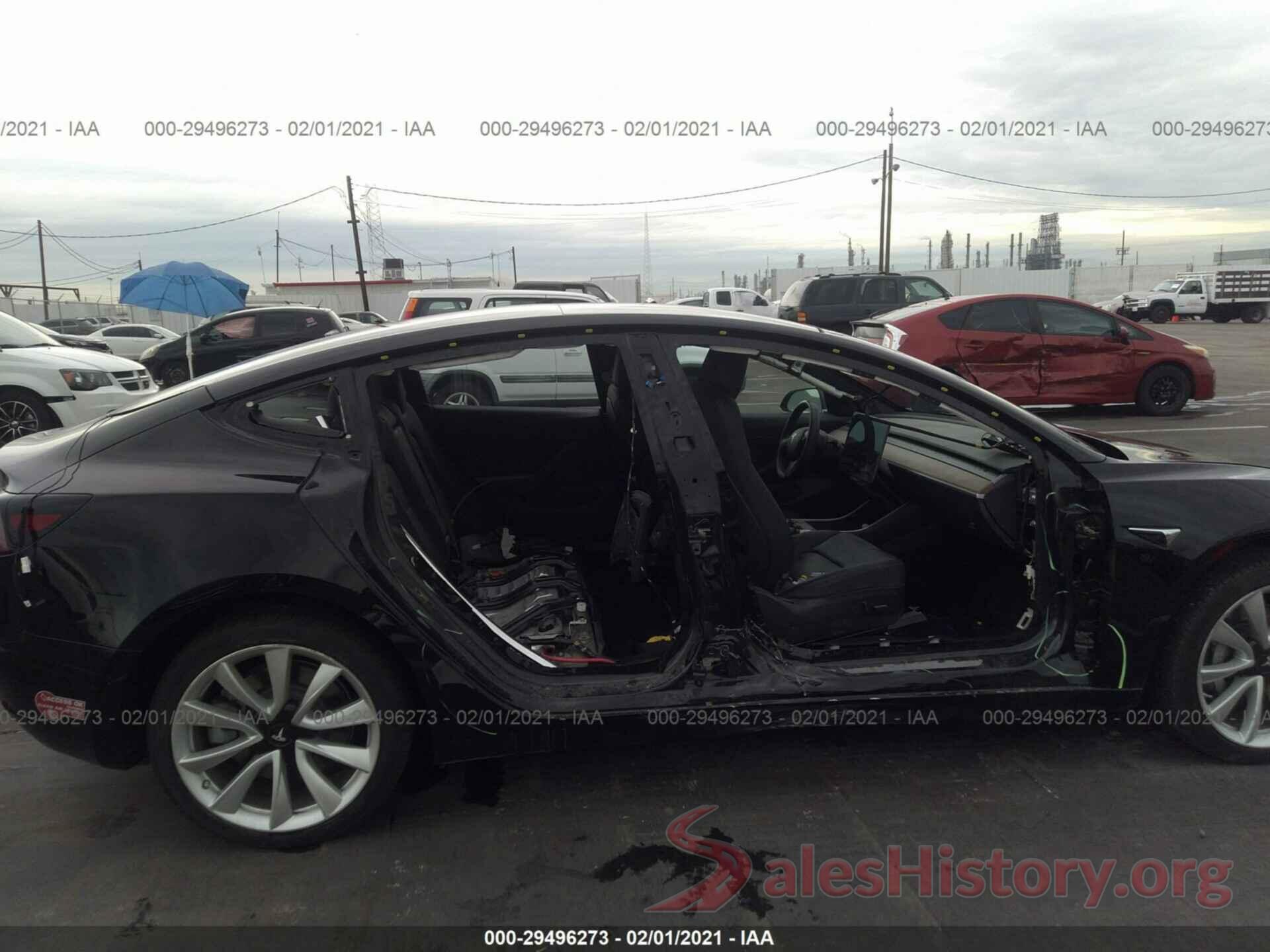 5YJ3E1EA2JF032733 2018 TESLA MODEL 3