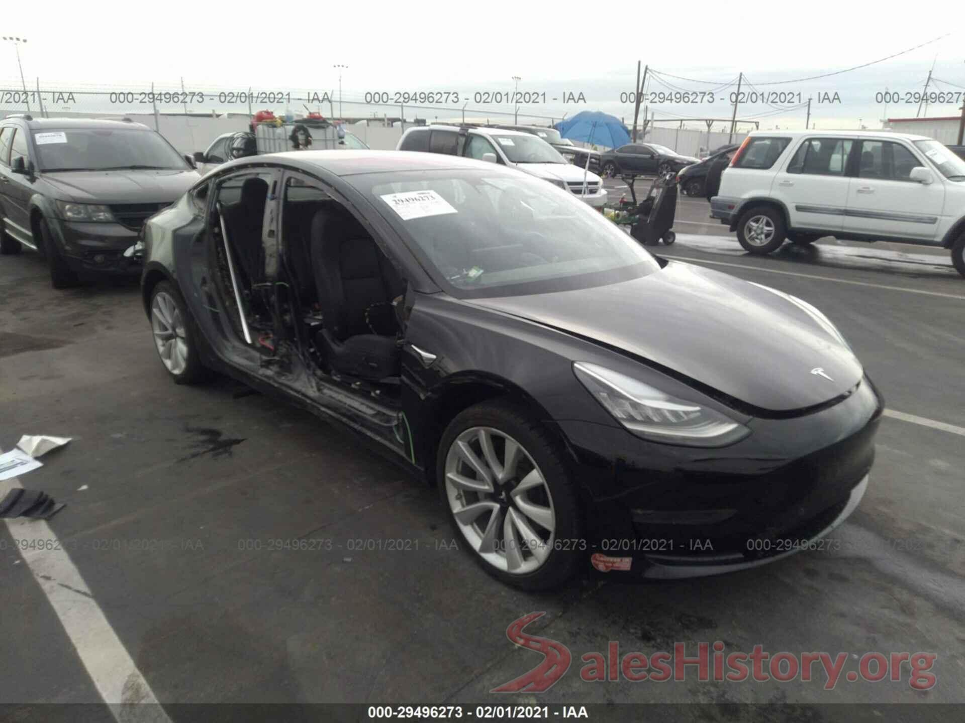 5YJ3E1EA2JF032733 2018 TESLA MODEL 3